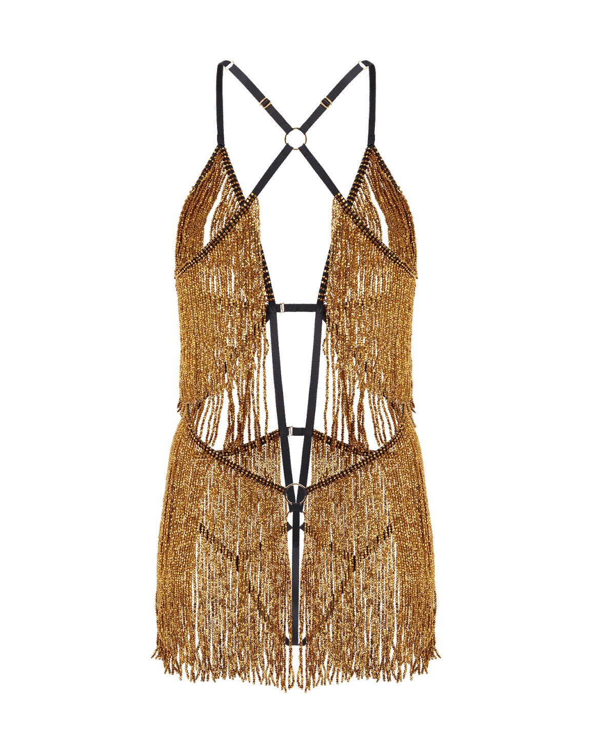 Anniah Playsuit Gold | Agent Provocateur
