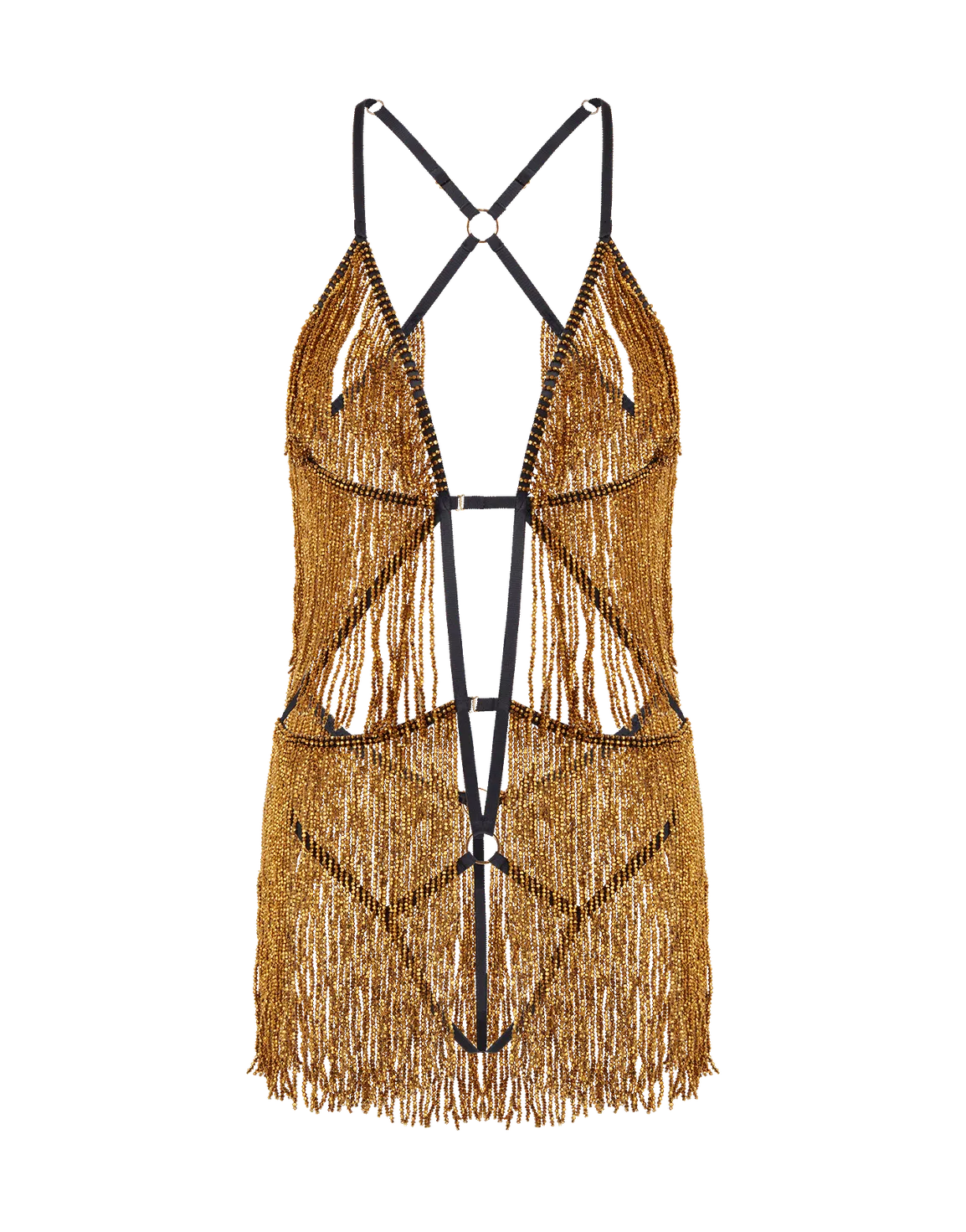 Anniah Playsuit Gold | Agent Provocateur