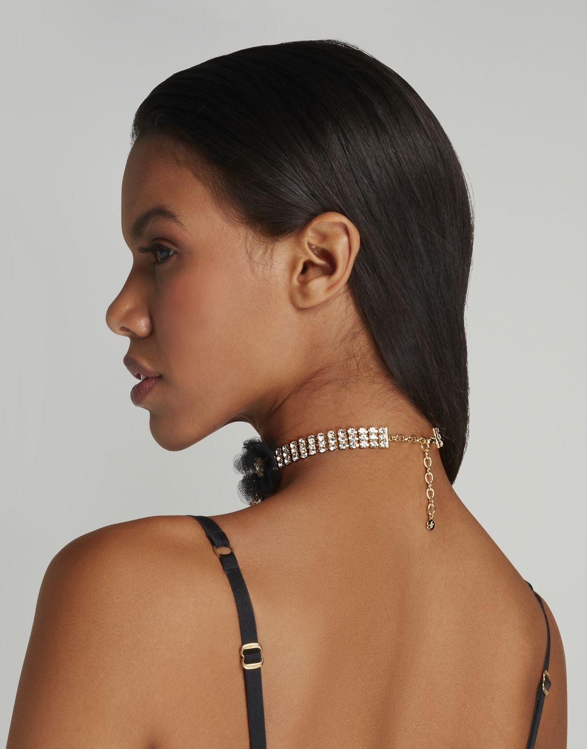 Bertie Choker Gold/Black | Agent Provocateur