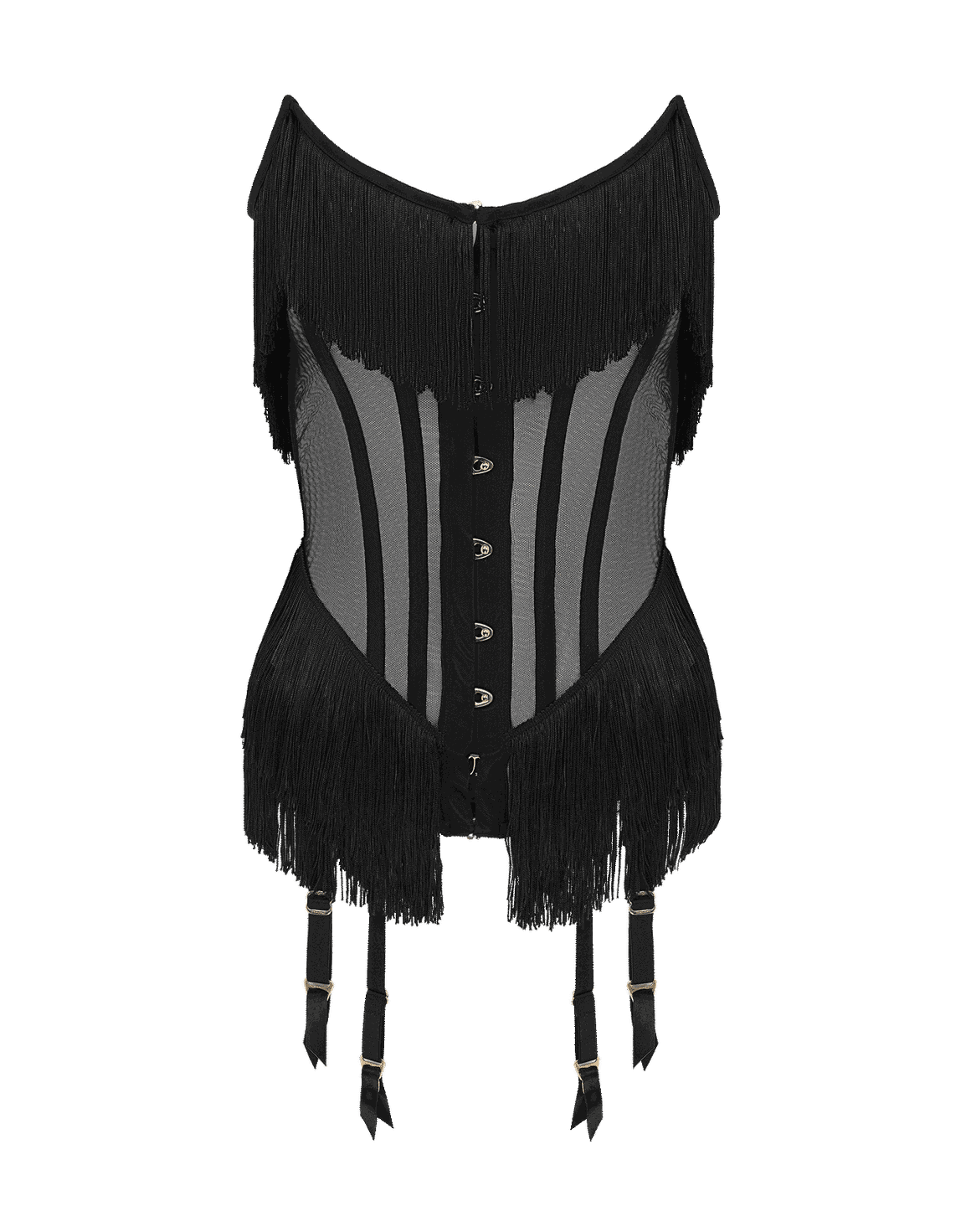 Drew Corset Top Black | Agent Provocateur