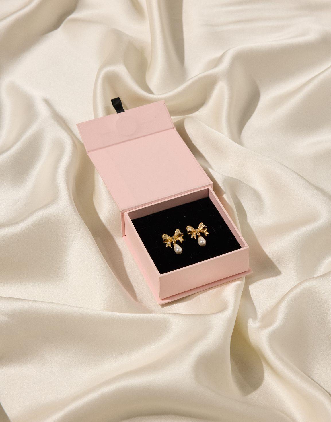 Adrina Earrings Gold/Gold | Agent Provocateur
