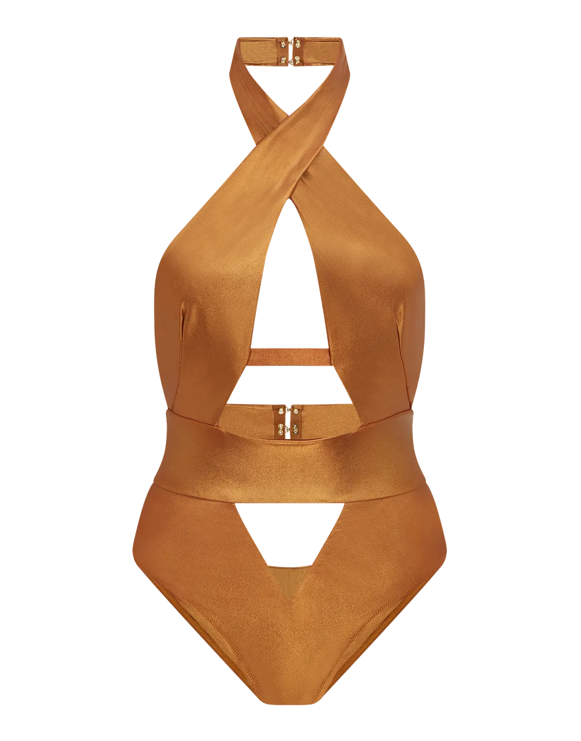 Anja Swimsuit Gold | Agent Provocateur