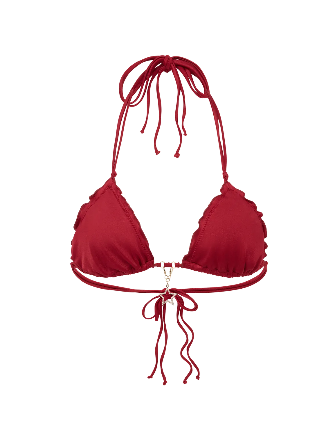 Berry Bikini Top Burgundy | Agent Provocateur