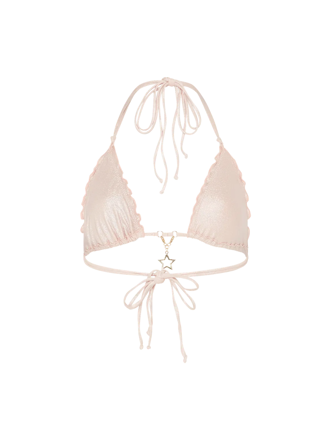 Berry Bikini Top Berry Baby Pink/Clear | Agent Provocateur