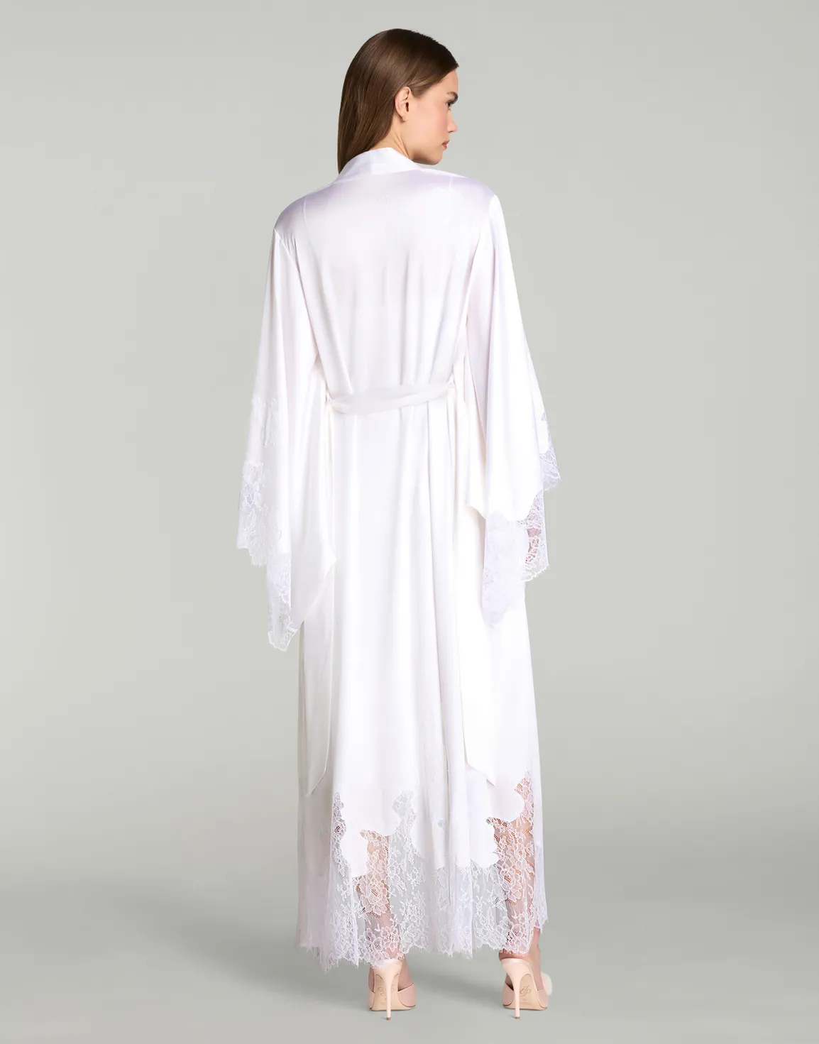 Christi Long Kimono White | Agent Provocateur