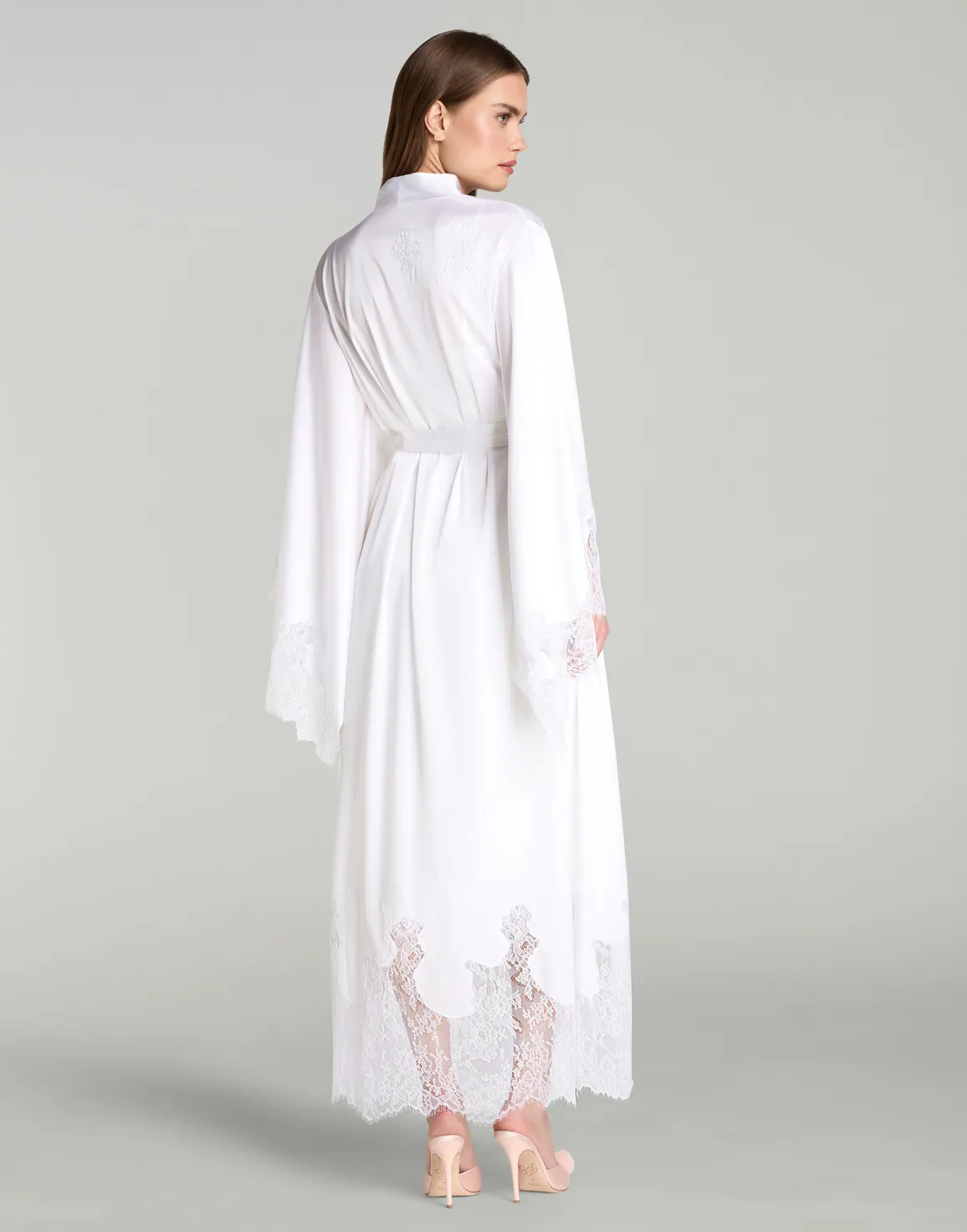 Christi Long Kimono White | Agent Provocateur