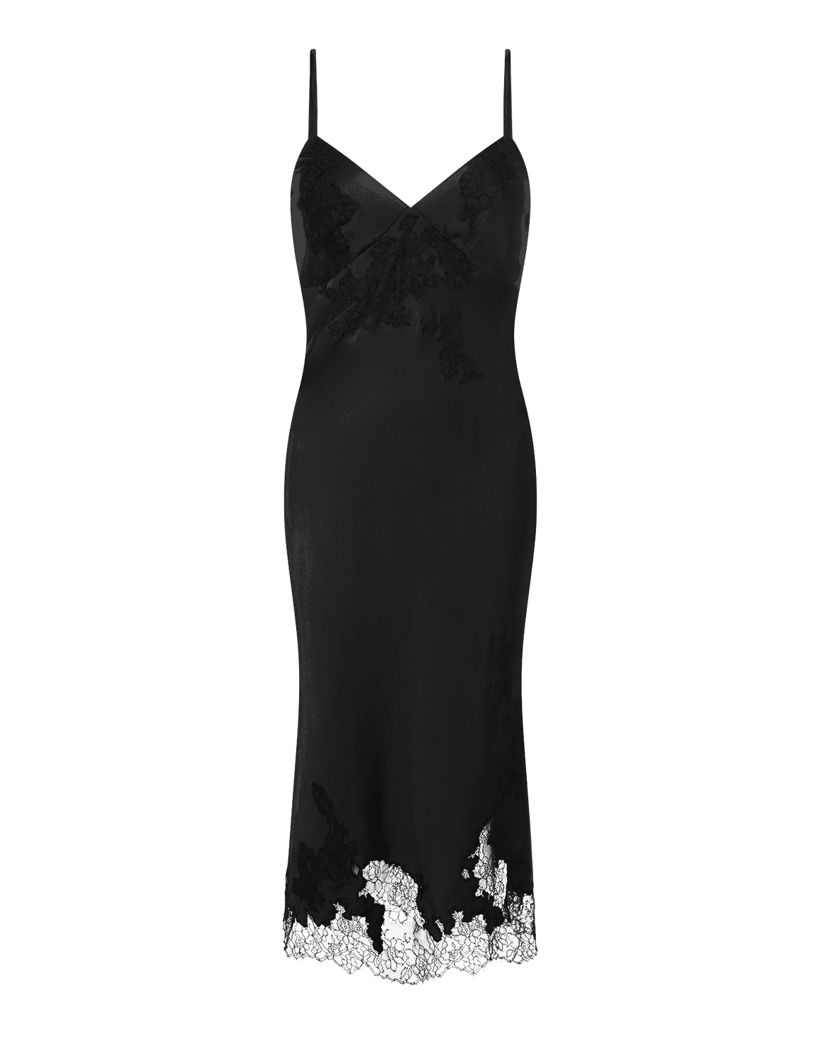 Christi Long Slip Black | Agent Provocateur