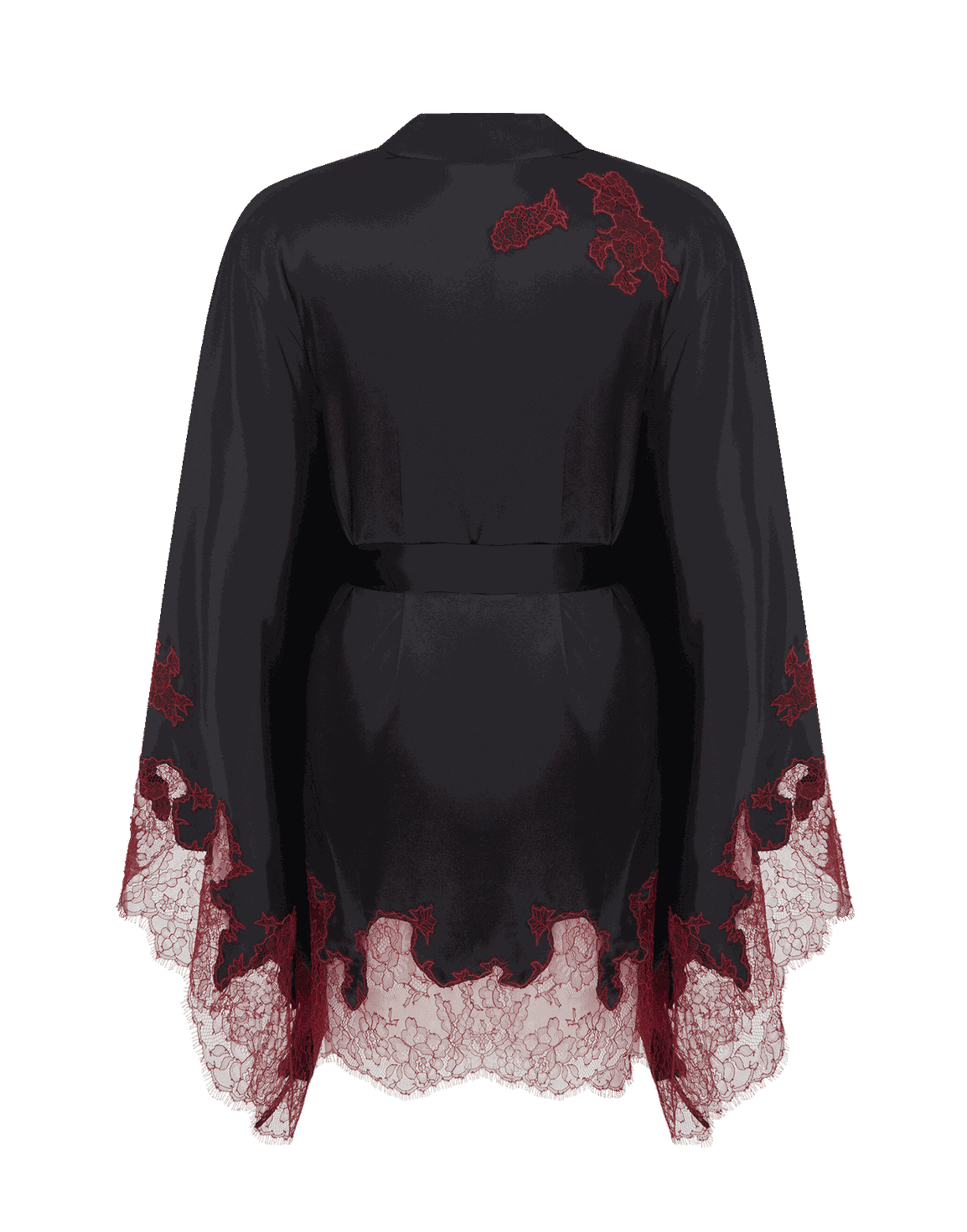 Christi Short Kimono Black | Agent Provocateur