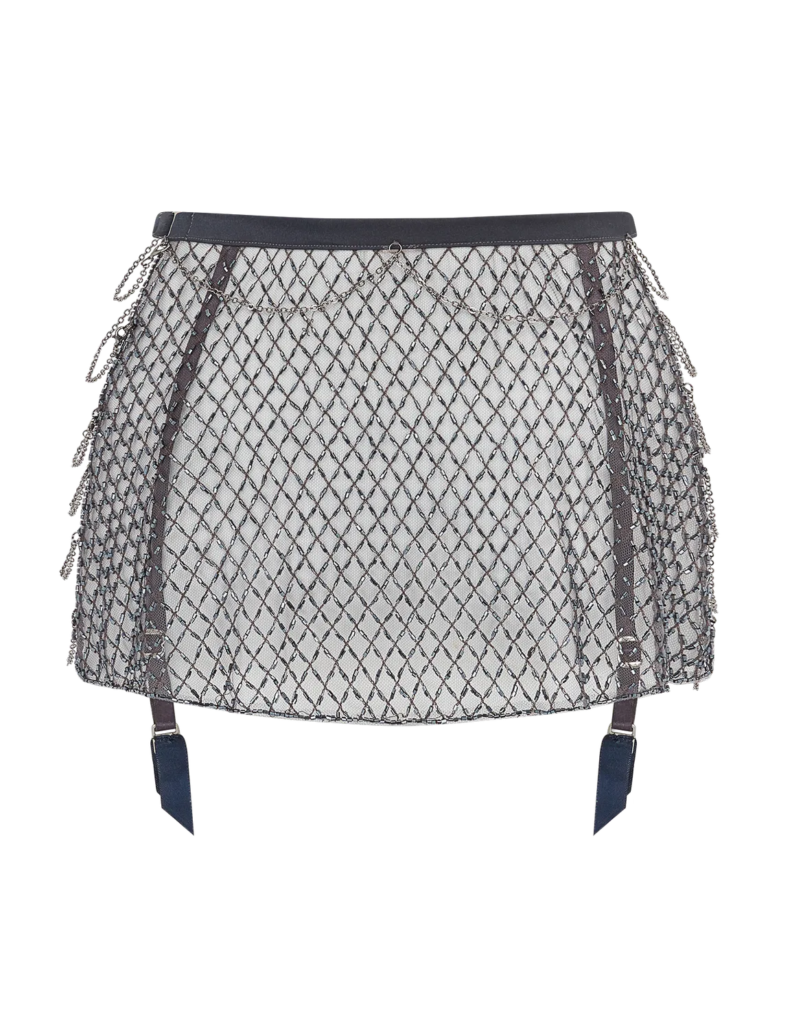 Chrystelle Suspender Silver | Agent Provocateur