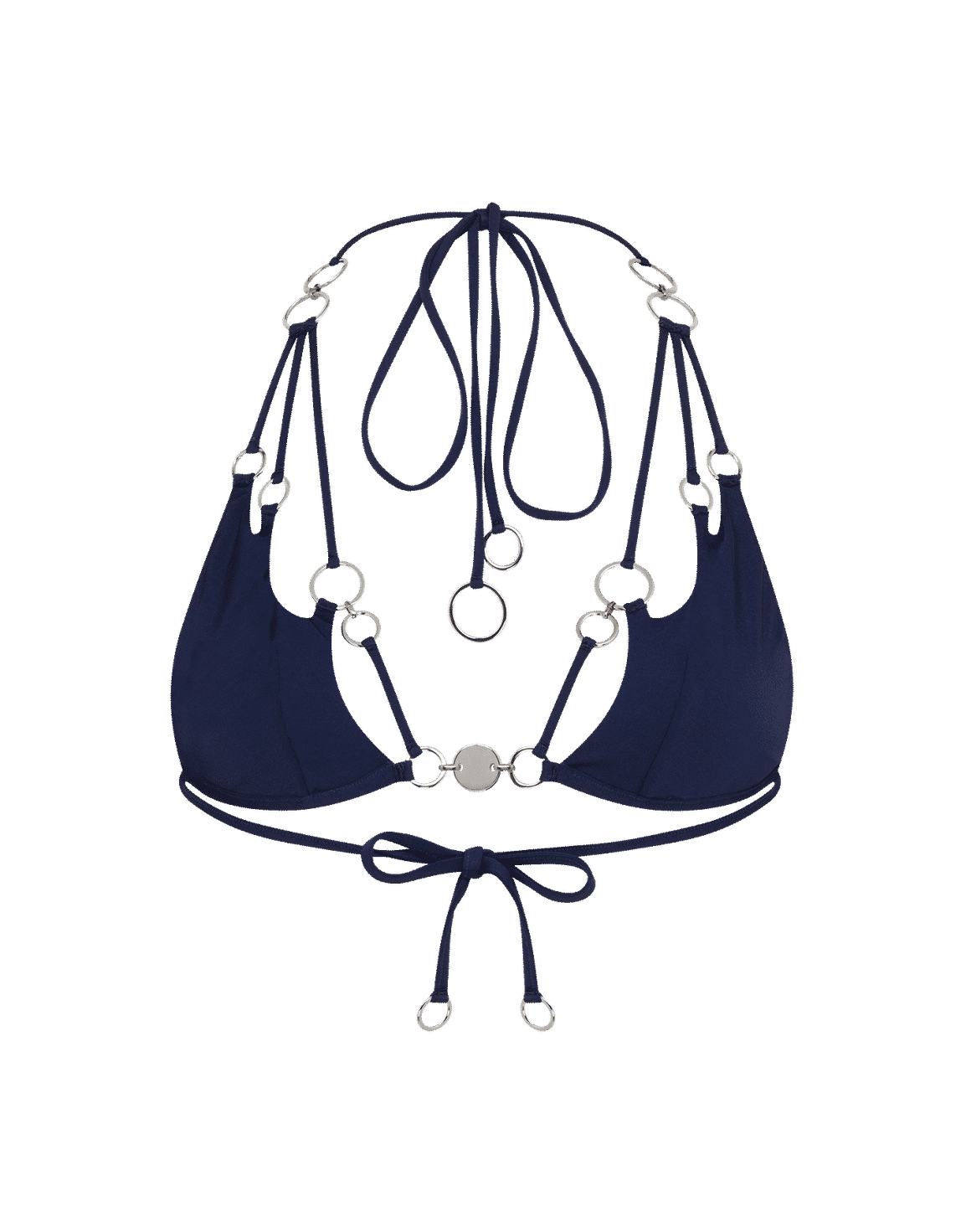 Davine Bikini Top Navy/Silver | Agent Provocateur