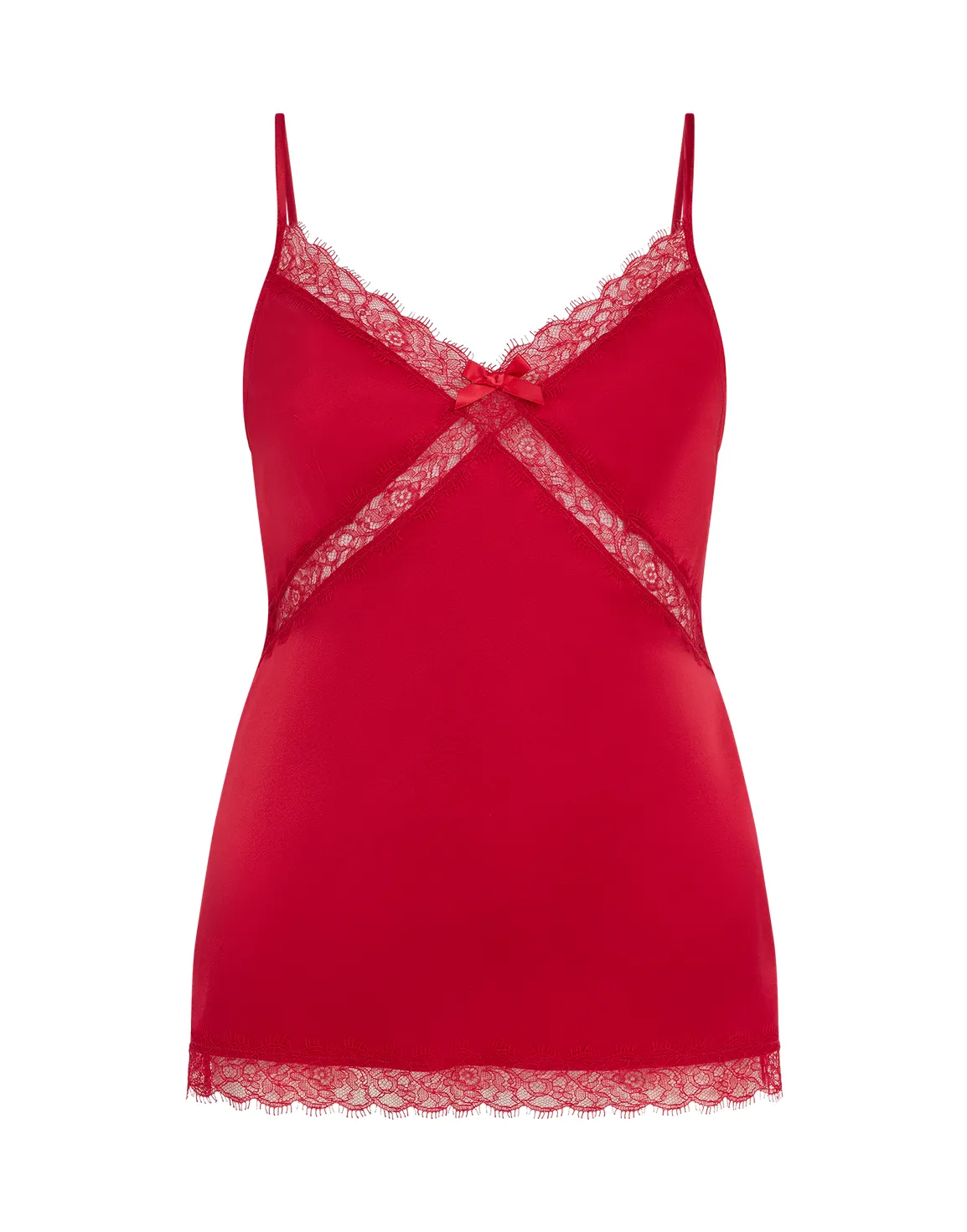 Gisele Pyjama Camisole Red | Agent Provocateur
