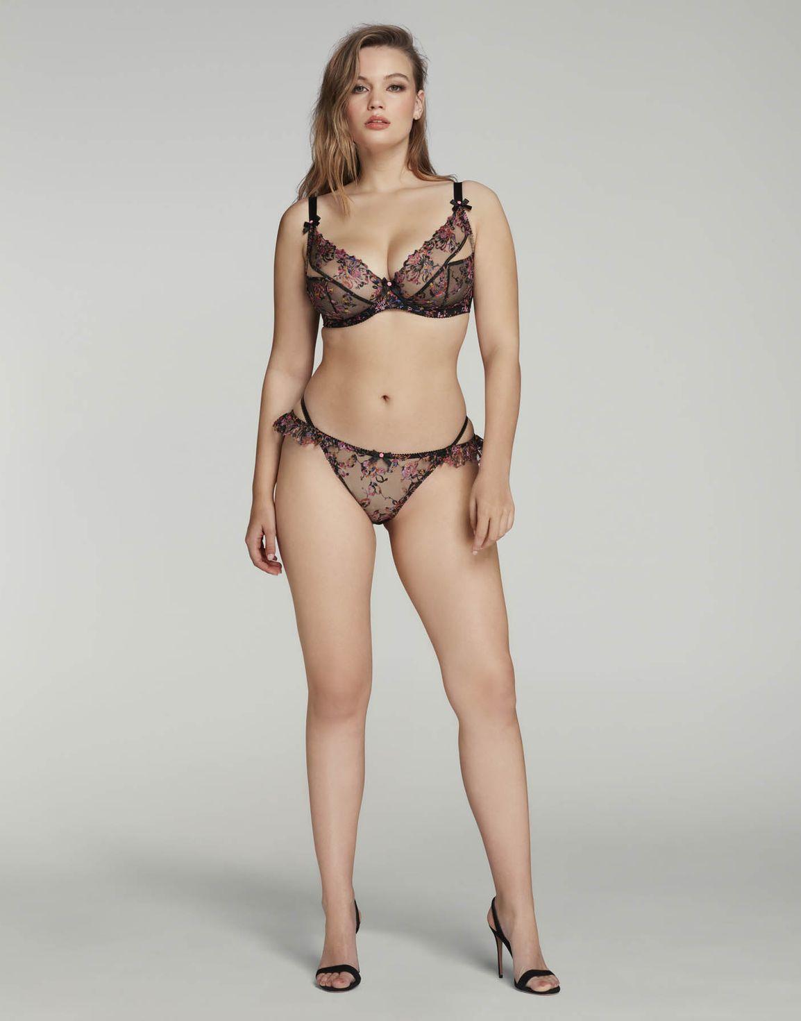Leisha Full Brief Black Multicolour | Agent Provocateur