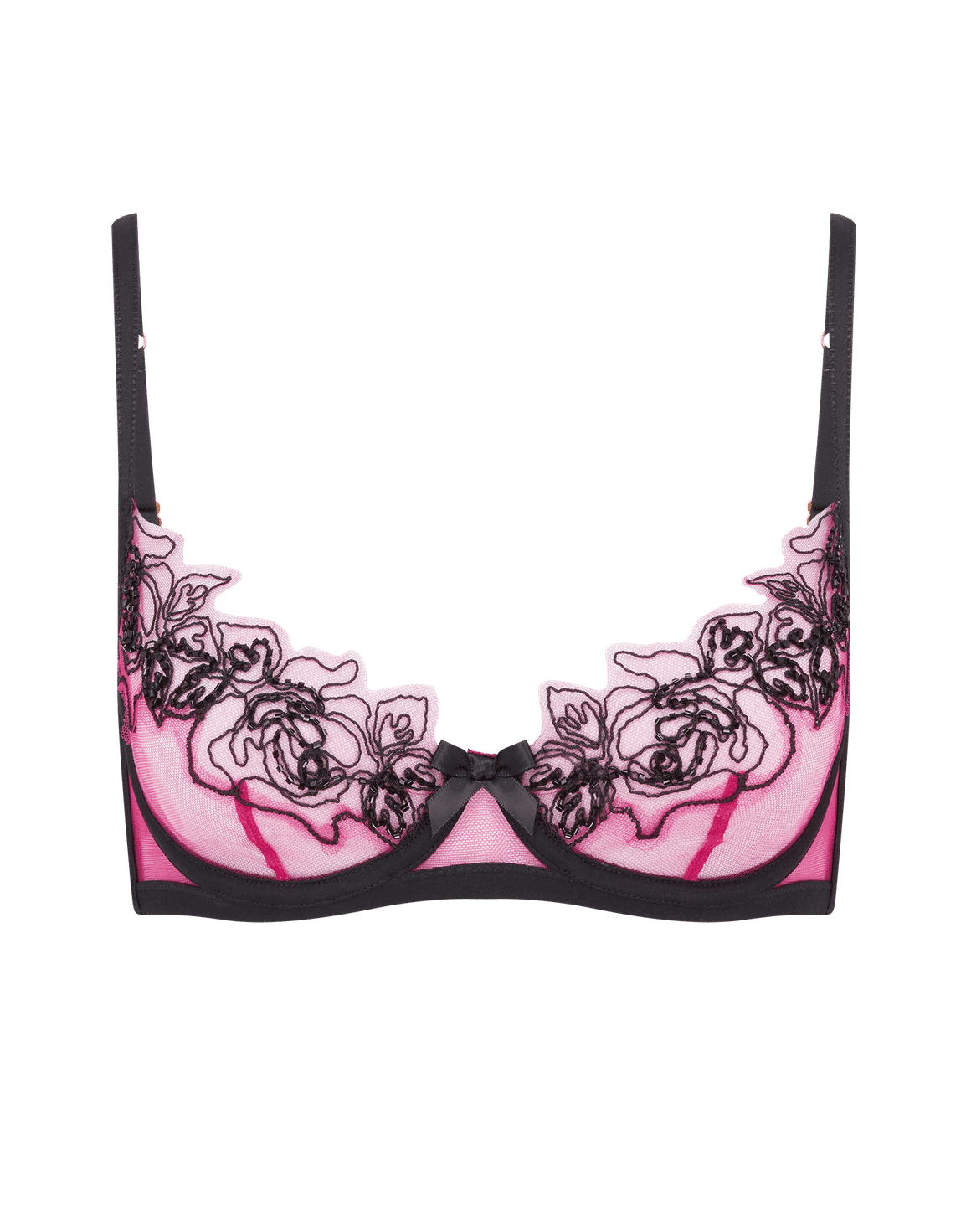 Lindie Demi Cup Plunge Underwired Bra | Agent Provocateur