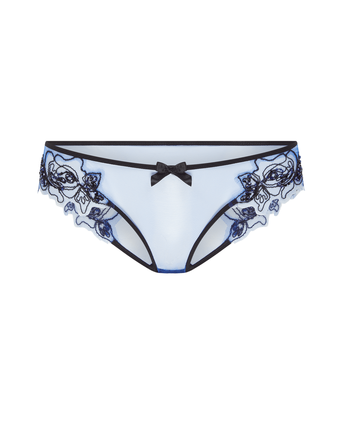 Lindie Full Brief Navy/Black | Agent Provocateur