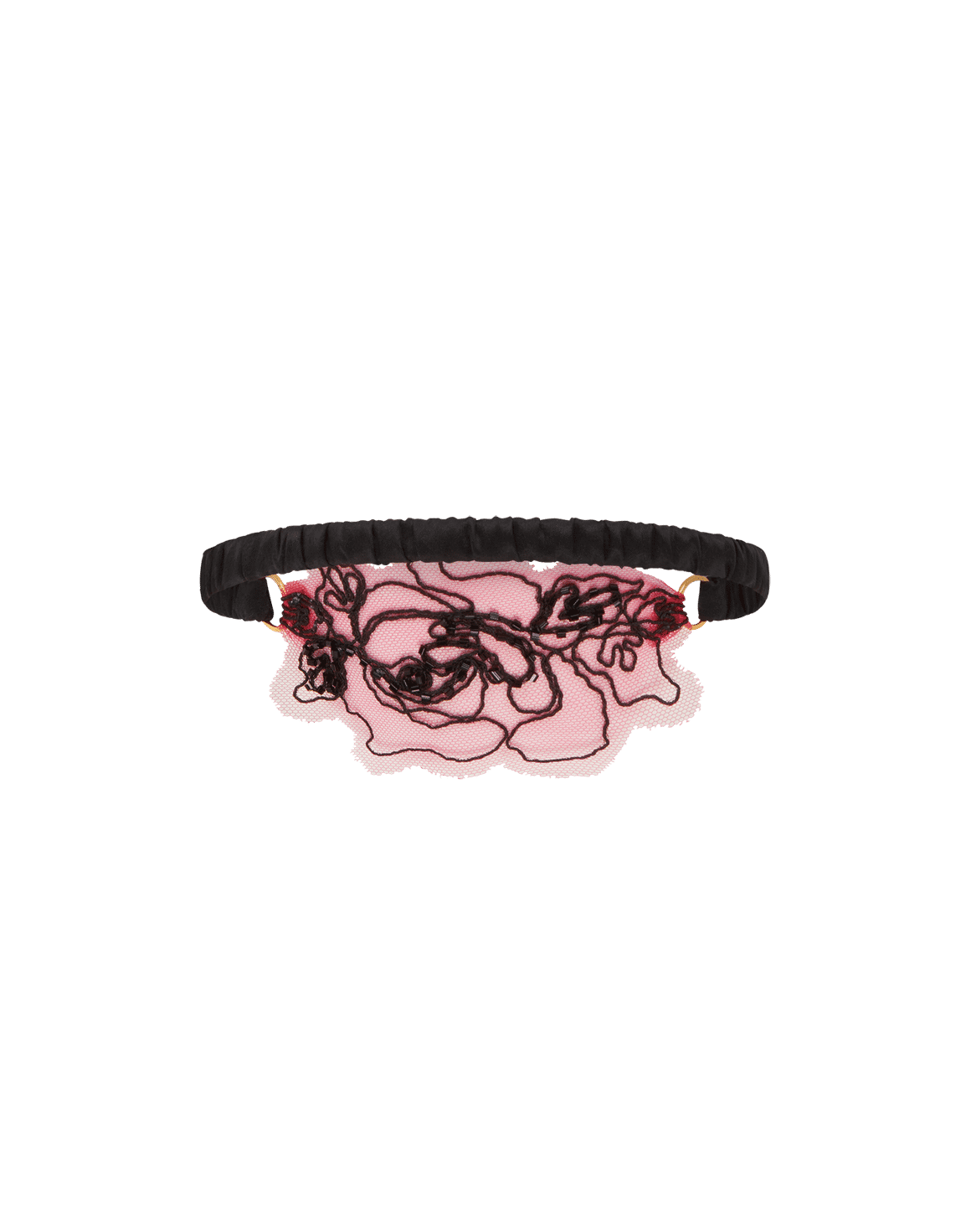 Lindie Garter Fuchsia/Black | Agent Provocateur