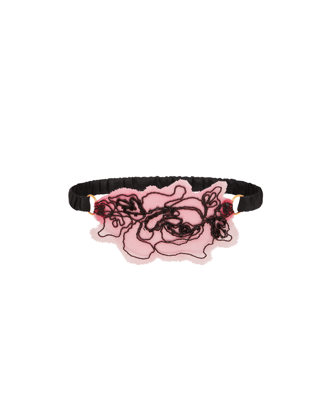 Lindie Garter Fuchsia/Black | Agent Provocateur