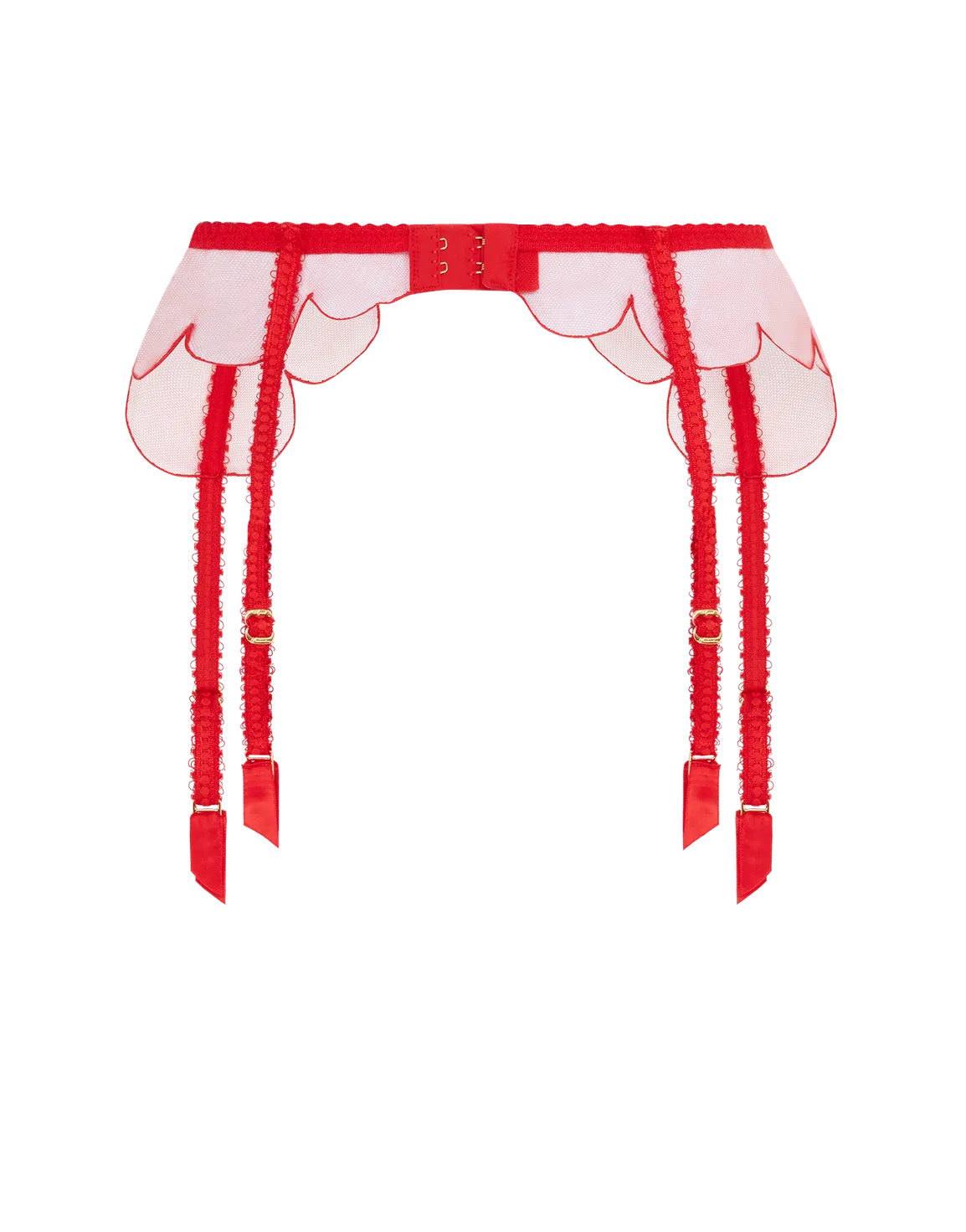 Lorna Suspender Red/Red | Agent Provocateur