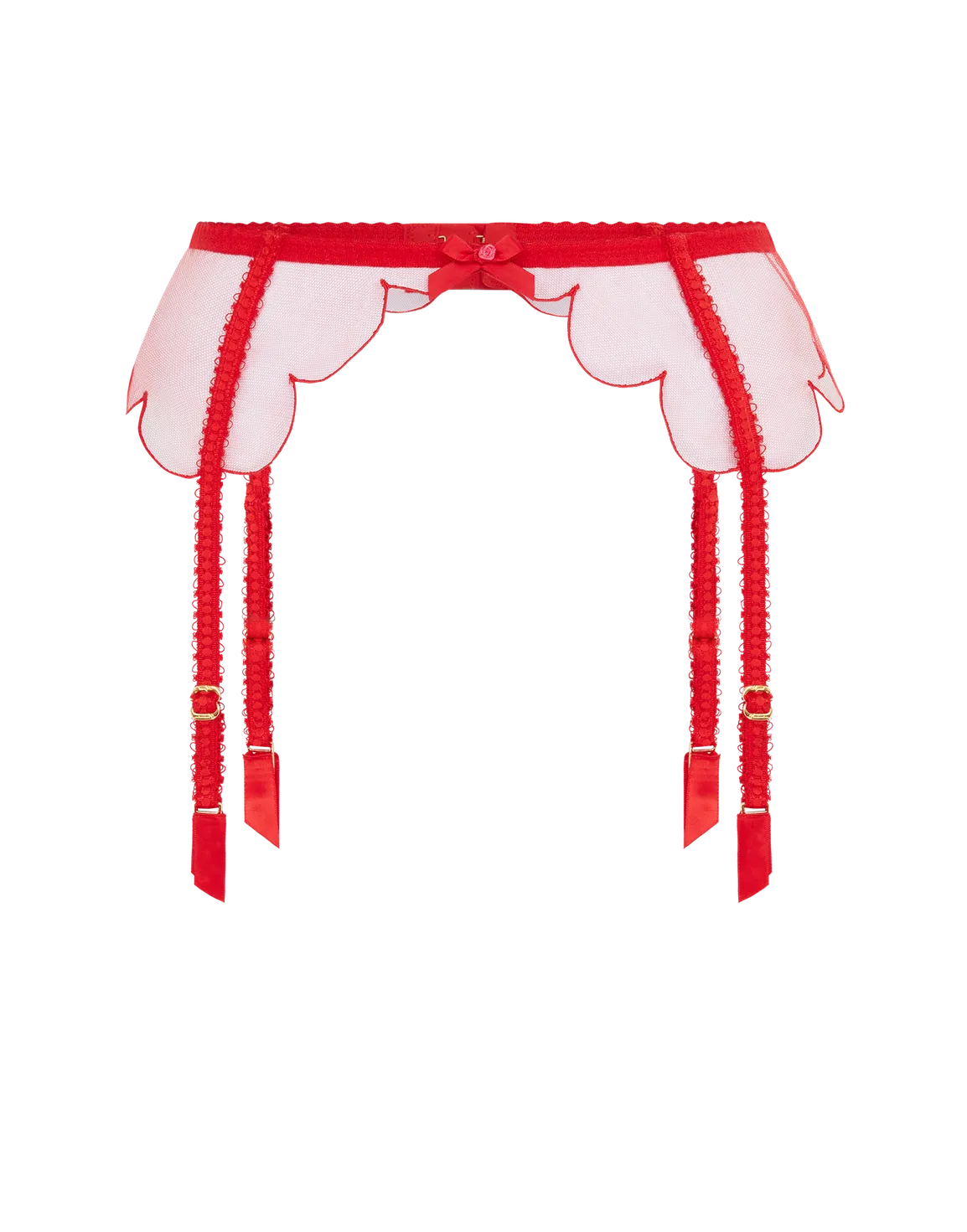 Lorna Suspender Red/Red | Agent Provocateur