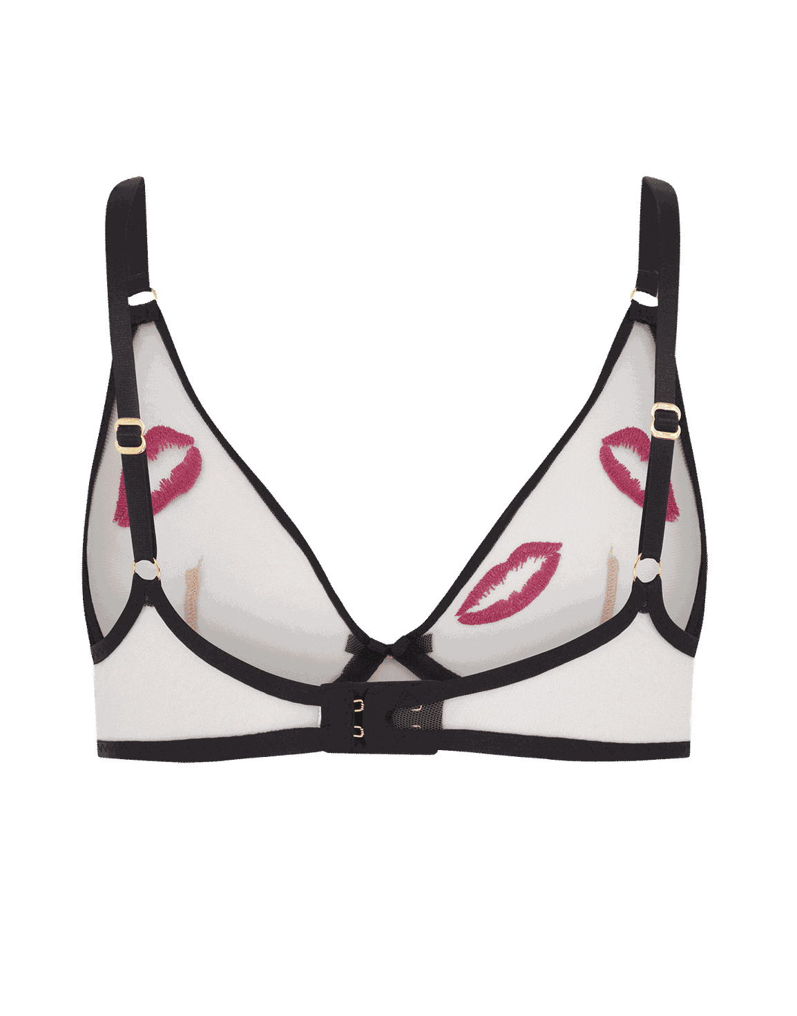 Lotie High Apex Underwired Bra Black | Agent Provocateur