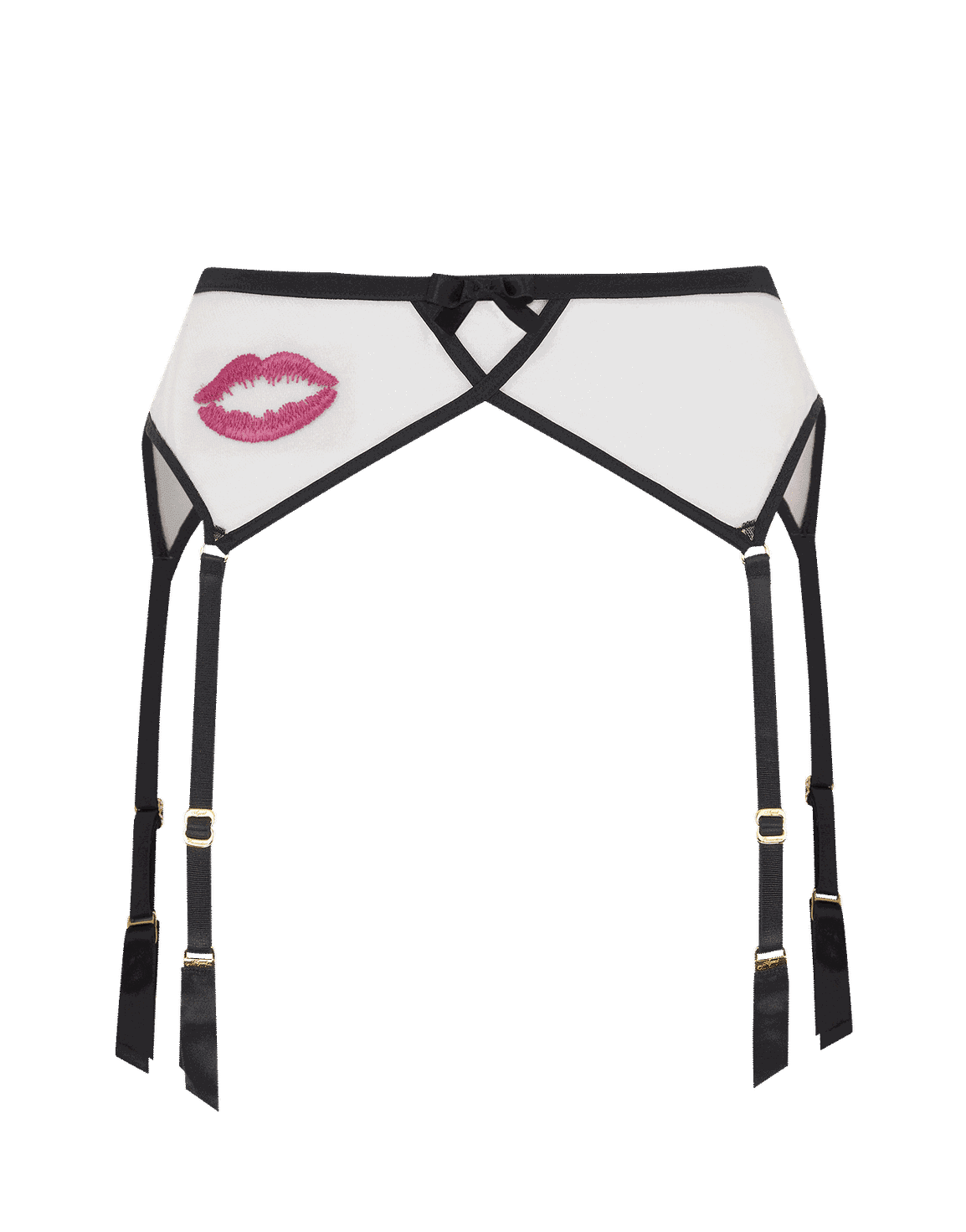 Lotie Suspender Black | Agent Provocateur