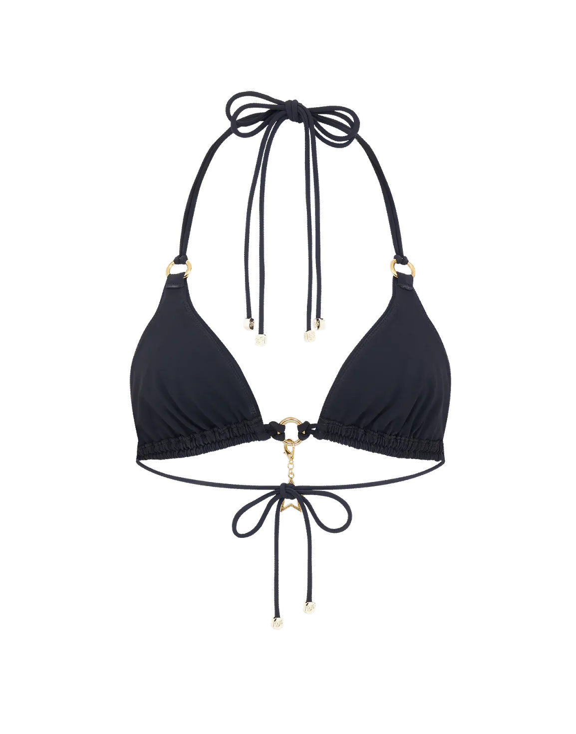 Malisa Bikini Top Black/Gold | Agent Provocateur