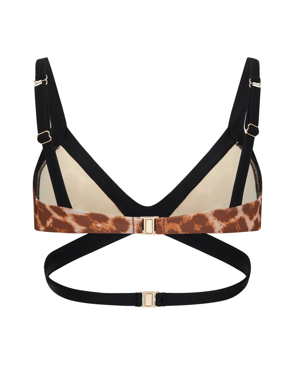 Mazzy Bikini Top Leopard | Agent Provocateur