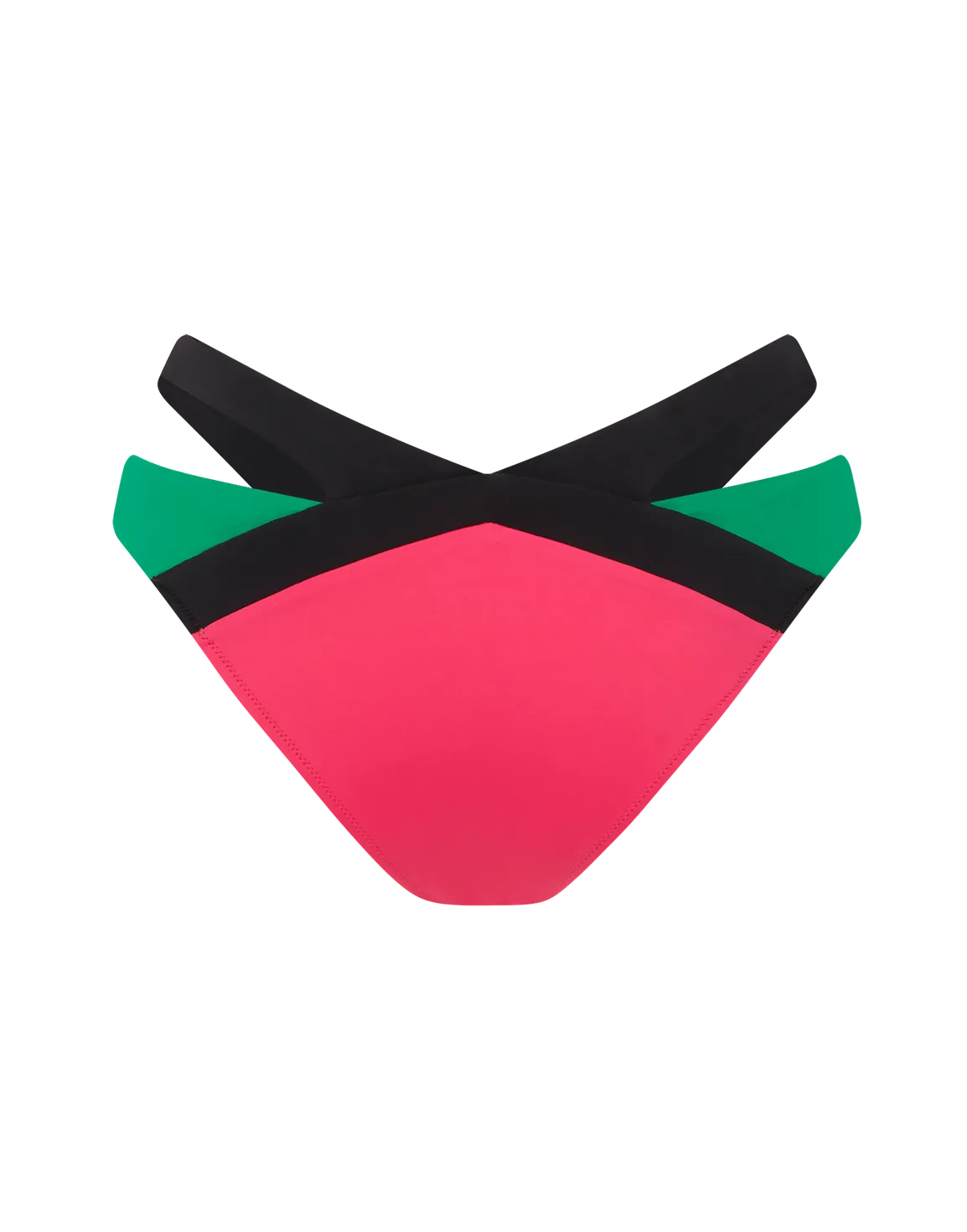 Mazzy Bikini Bottom Black/Green/Pink | Agent Provocateur