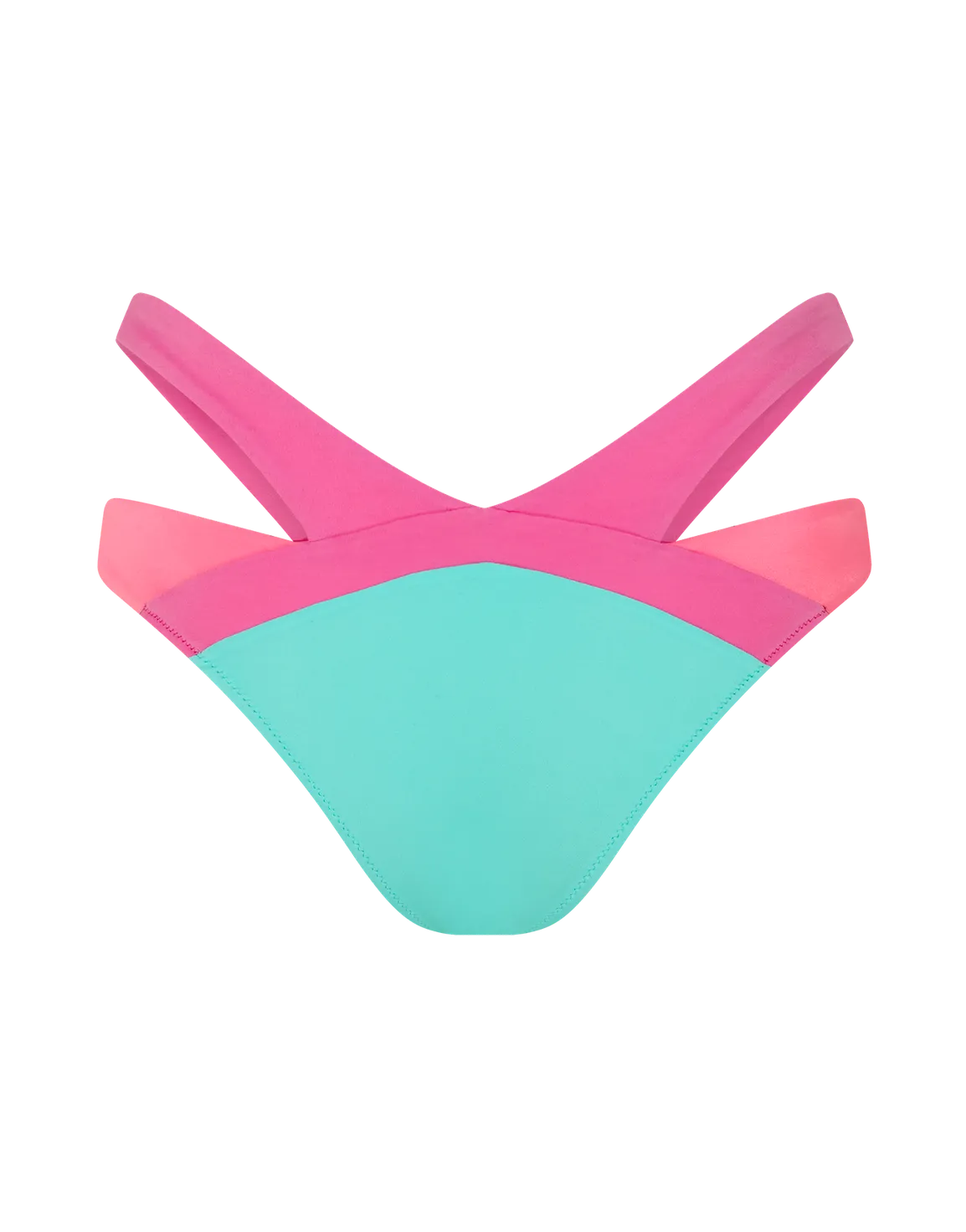 Mazzy Bikini Bottom Mint/Pink | Agent Provocateur