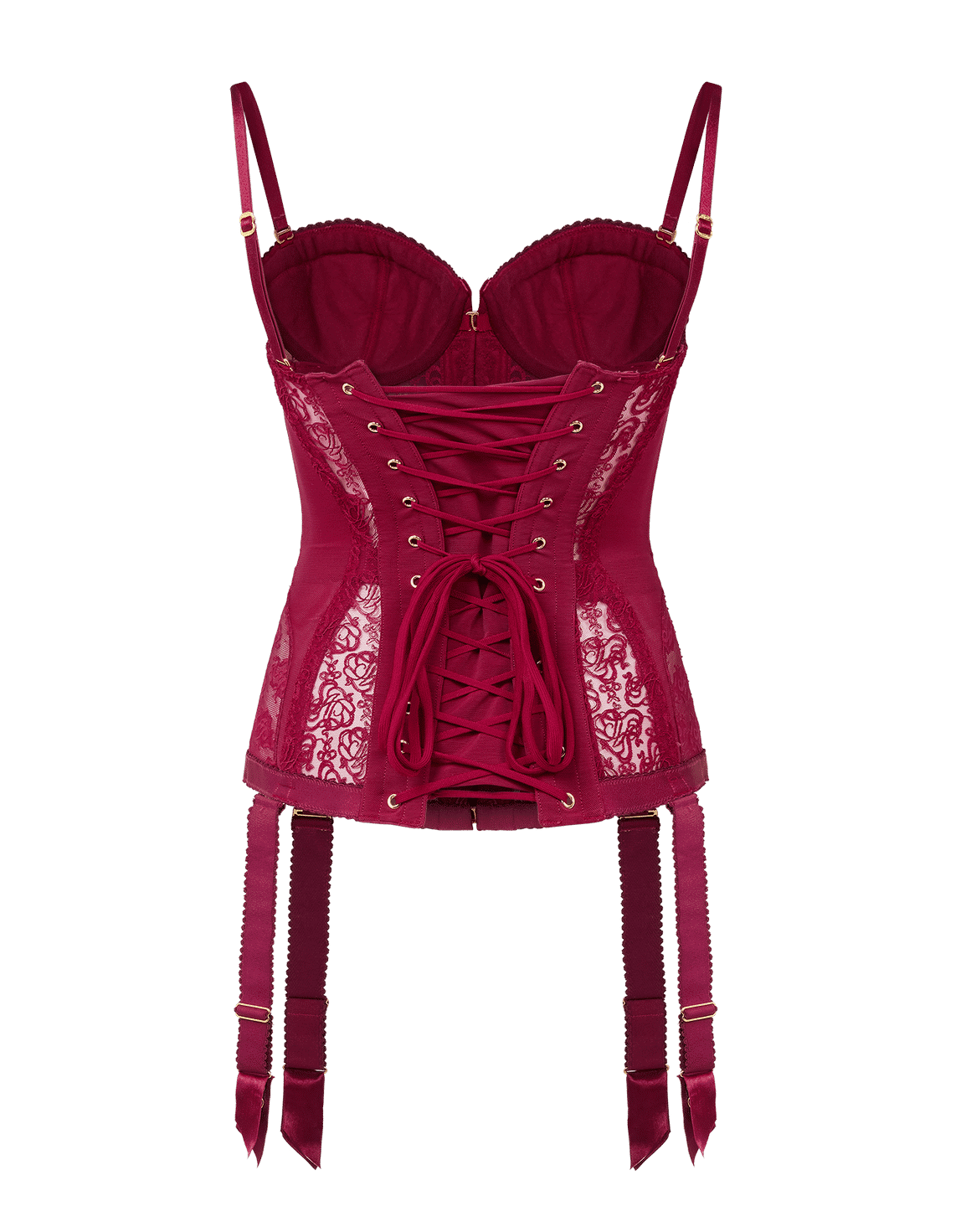 Mercy Corset Burgundy | Agent Provocateur