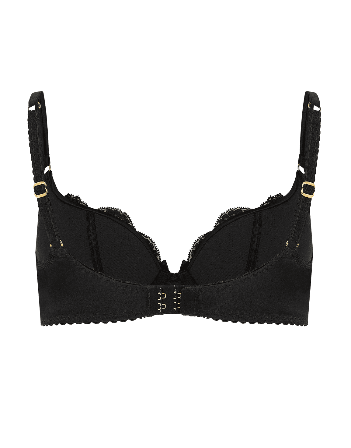 Molly Plunge Underwired Bra Black | Agent Provocateur