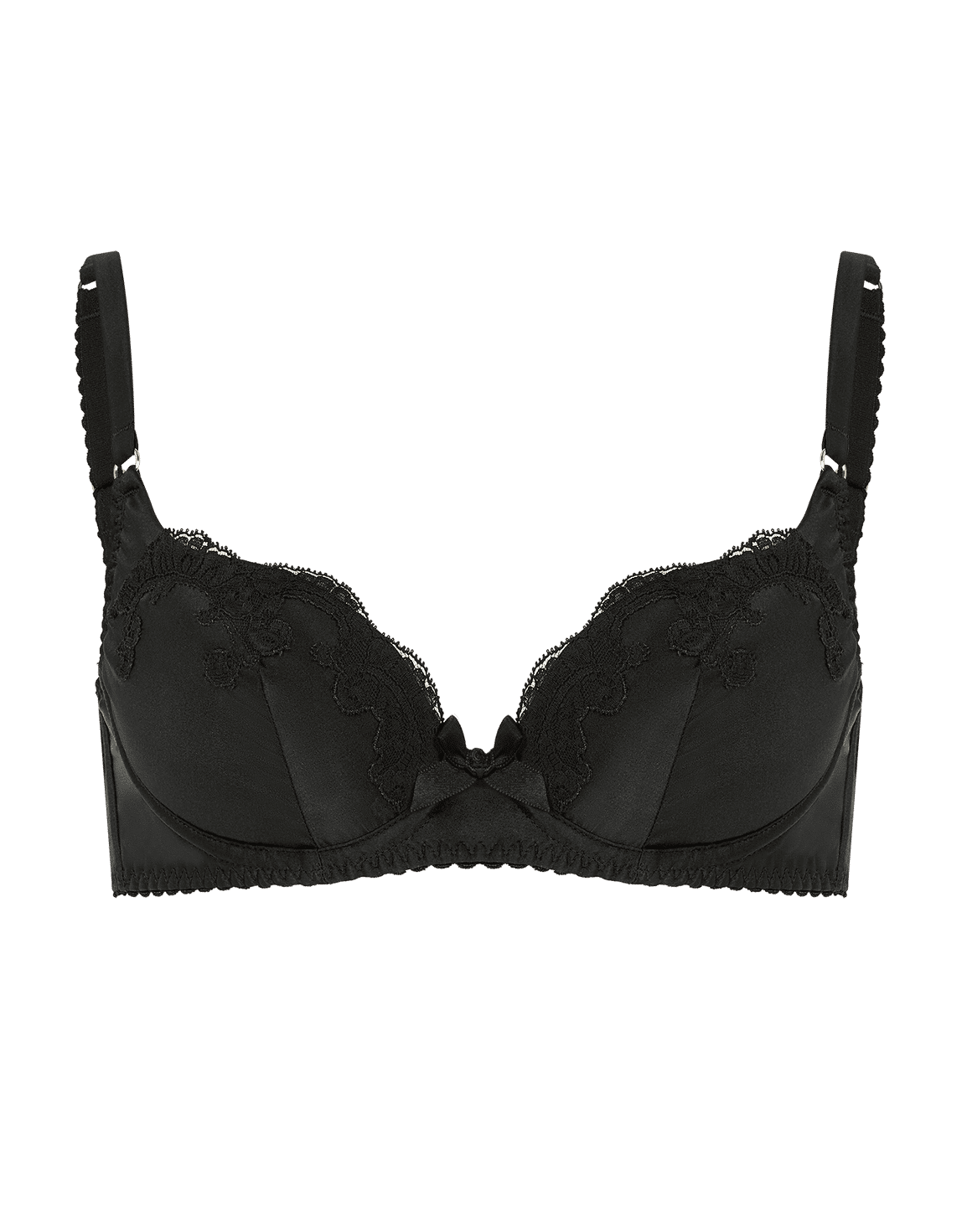 Molly Plunge Underwired Bra Black | Agent Provocateur