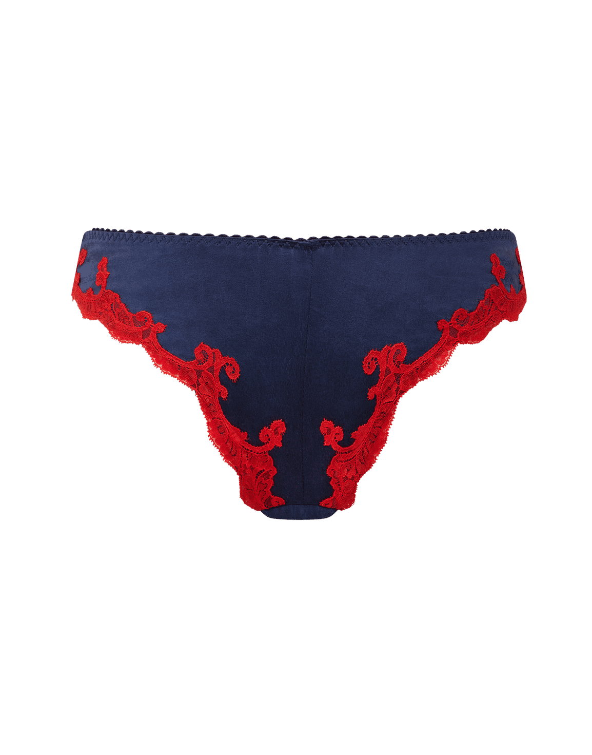 Molly Brazillian Brief  Navy/Red | Agent Provocateur