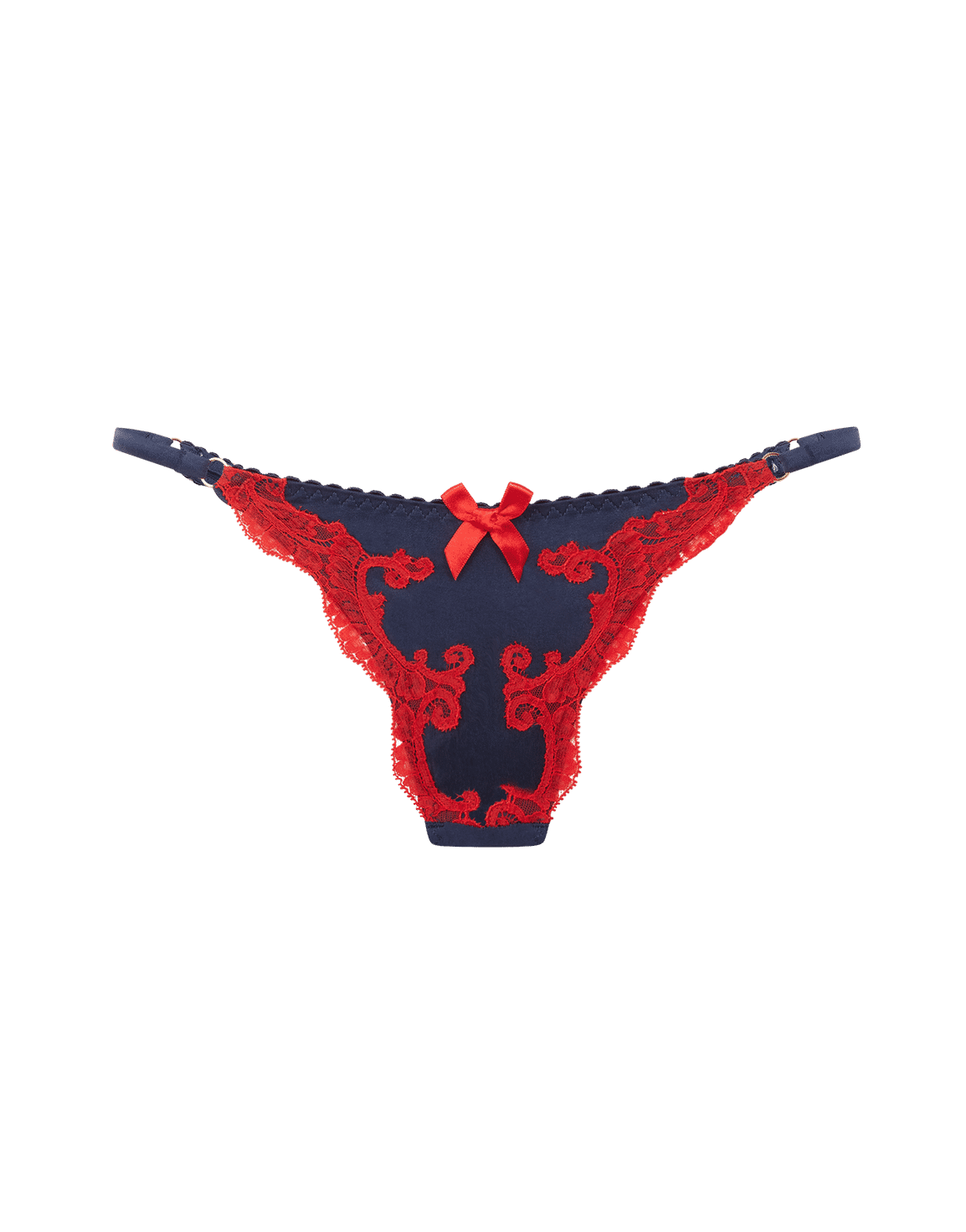 Molly Thong Navy/Red | Agent Provocateur
