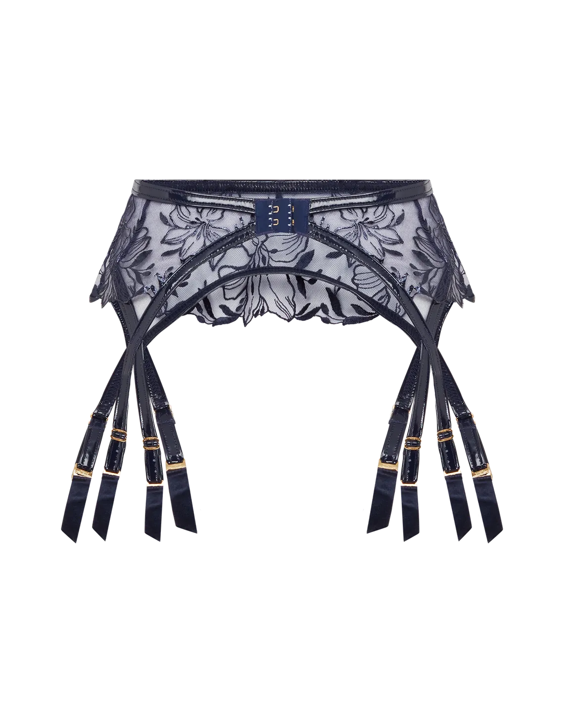 Ozella Suspender Navy | Agent Provocateur