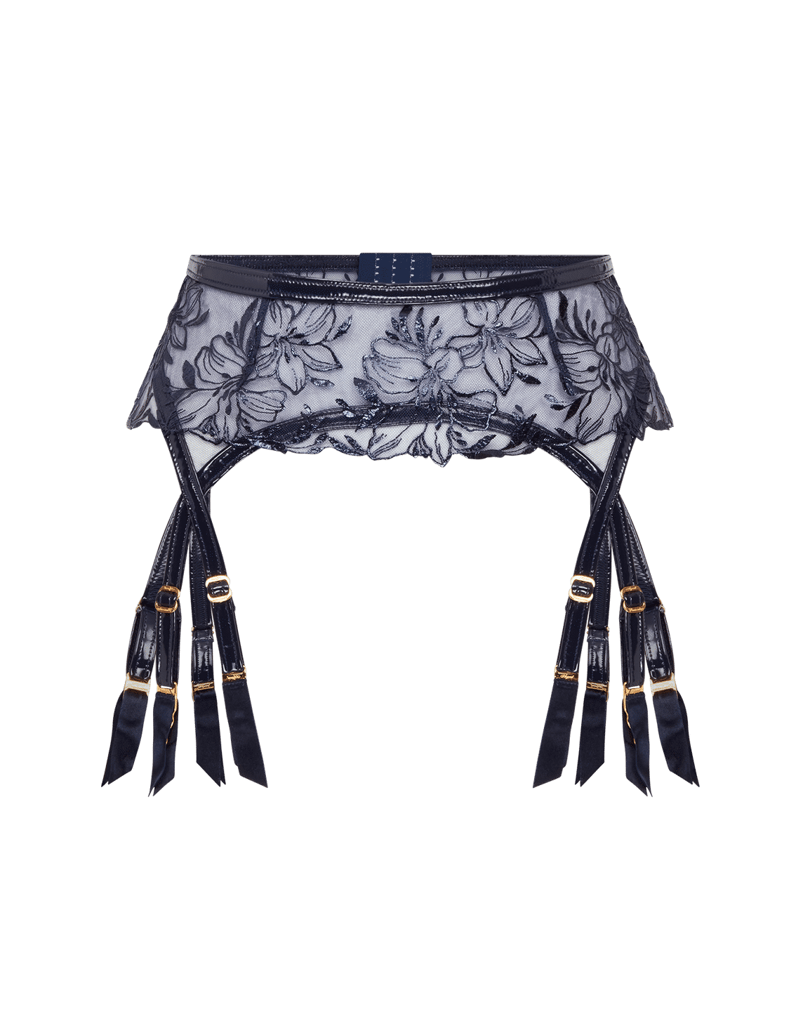 Ozella Suspender Navy | Agent Provocateur