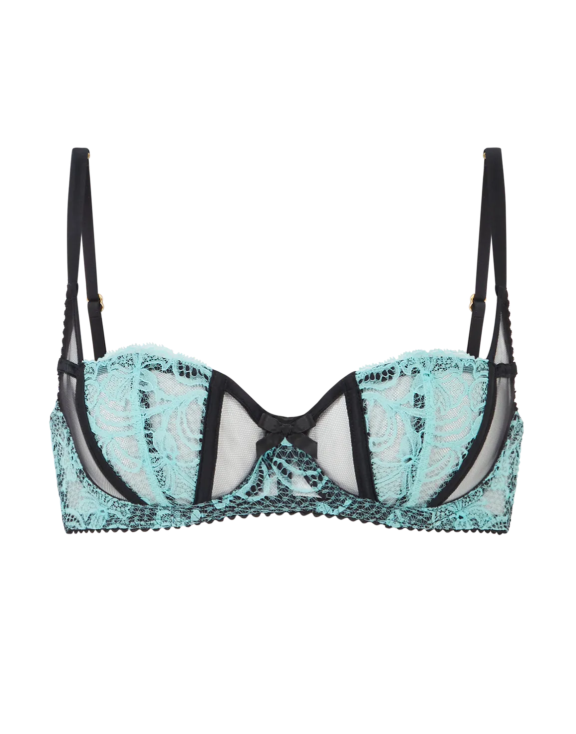 Rozlyn Balconette Underwire Bra  Mint | Agent Provocateur