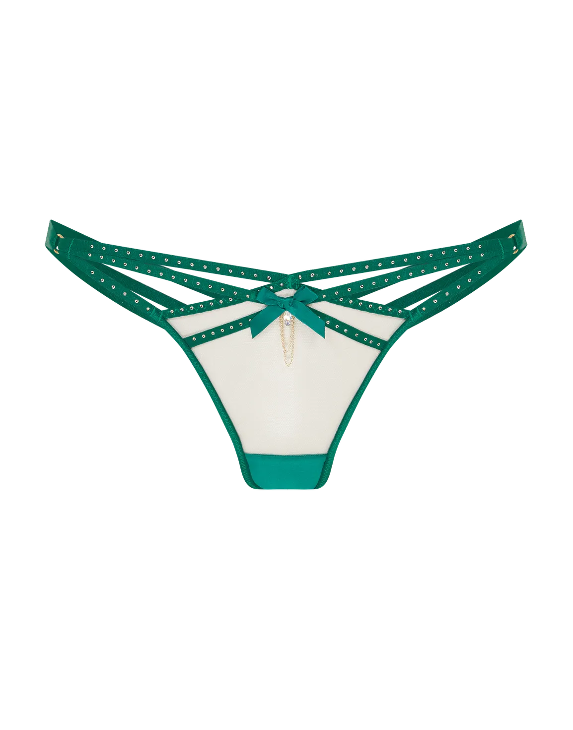 Rubi Thong Jade Green | Agent Provocateur