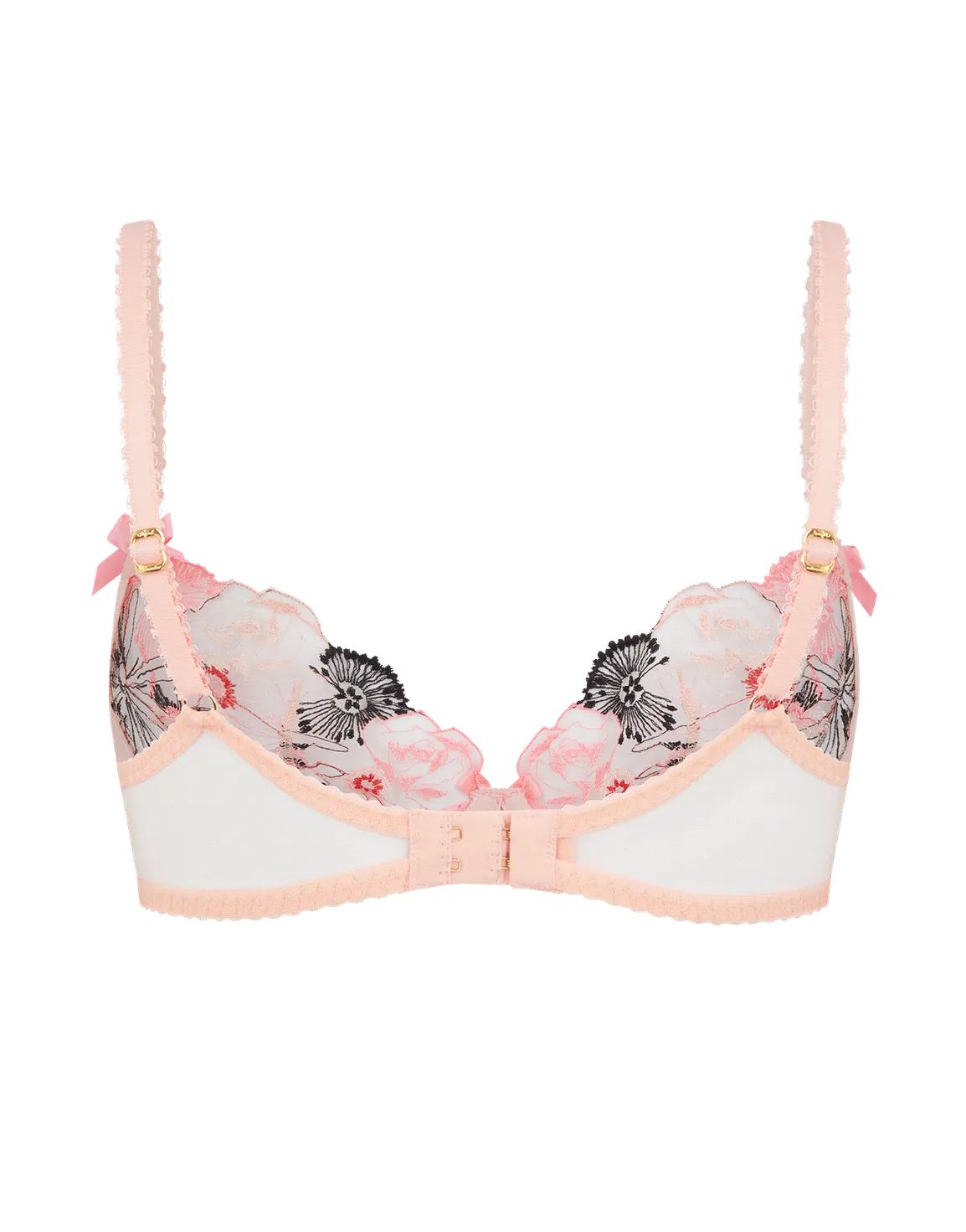Zuri Plunge Underwired Bra Pink | Agent Provocateur