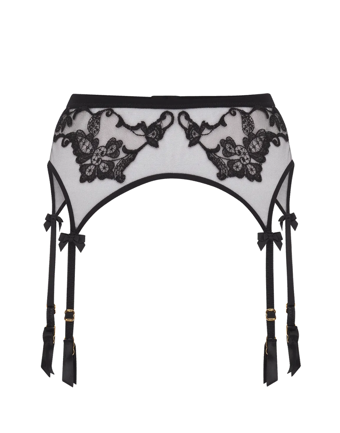 Mirabelle Suspender Black | Agent Provocateur