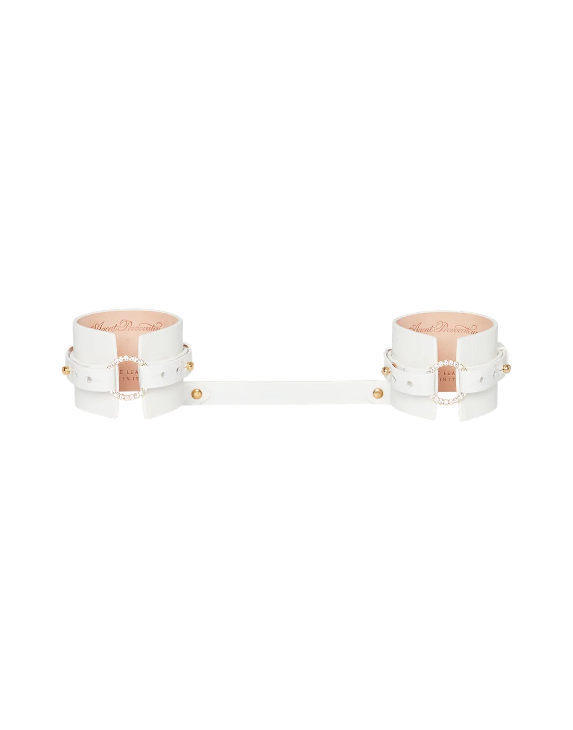 Darlina Double Cuff White/Crystal | Agent Provocateur