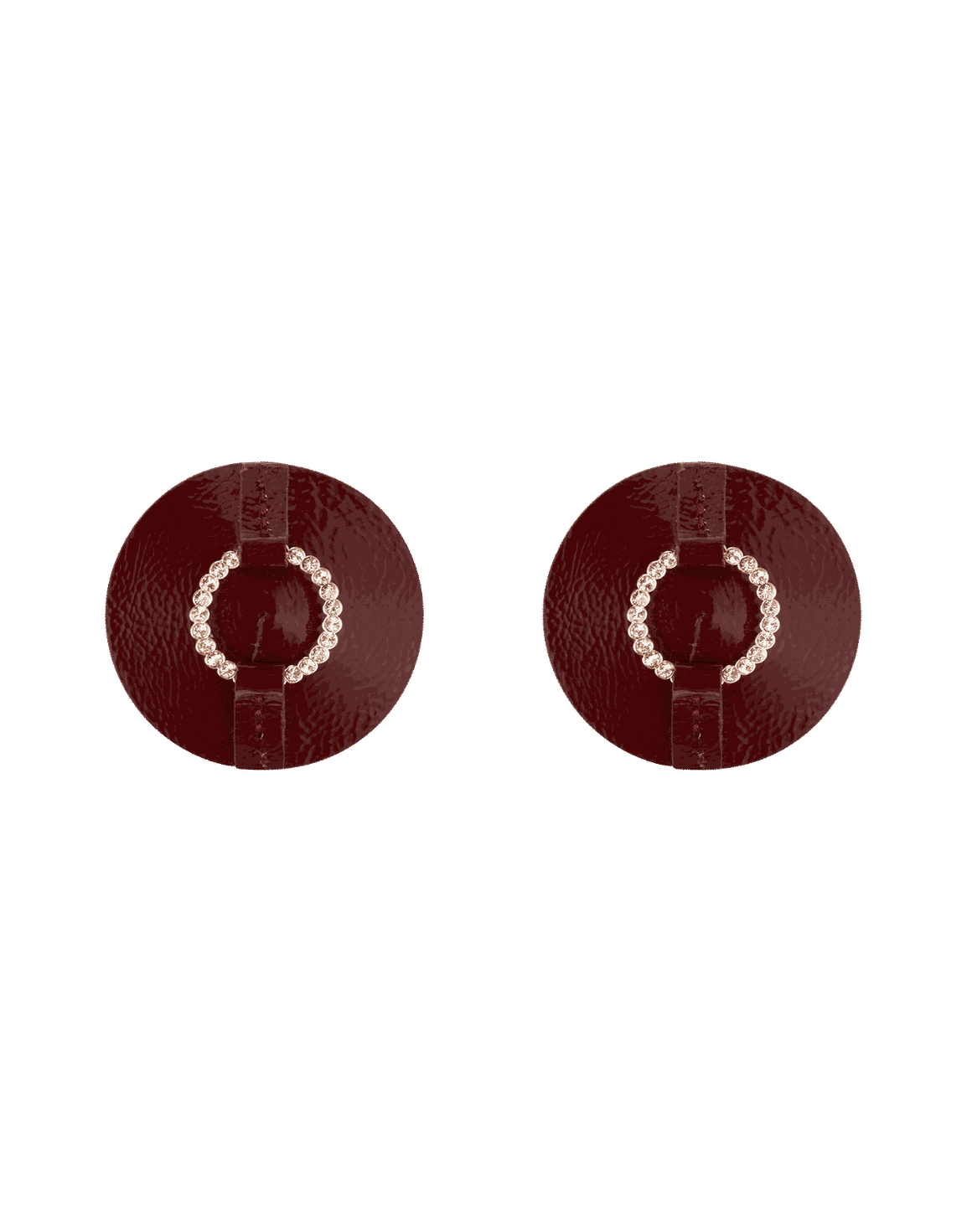 Darlina Pasties Burgundy/Gold | Agent Provocateur