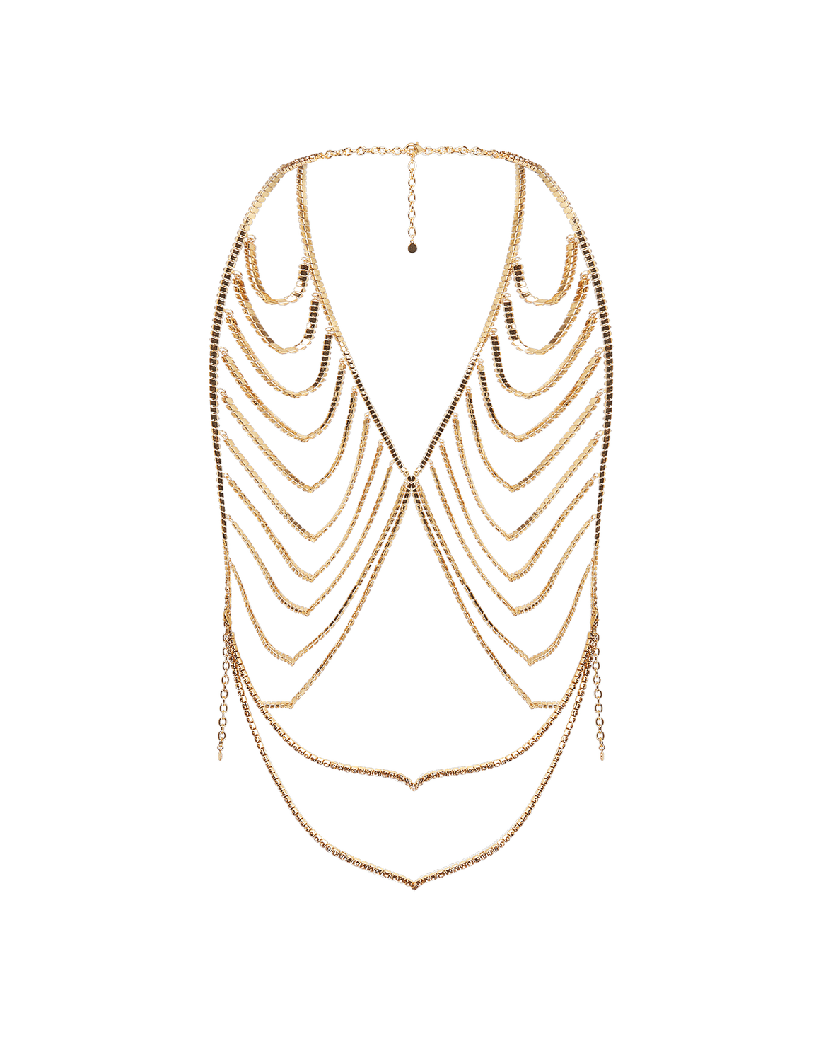 Elliote Chain Bra Gold/Topaz | Agent Provocateur