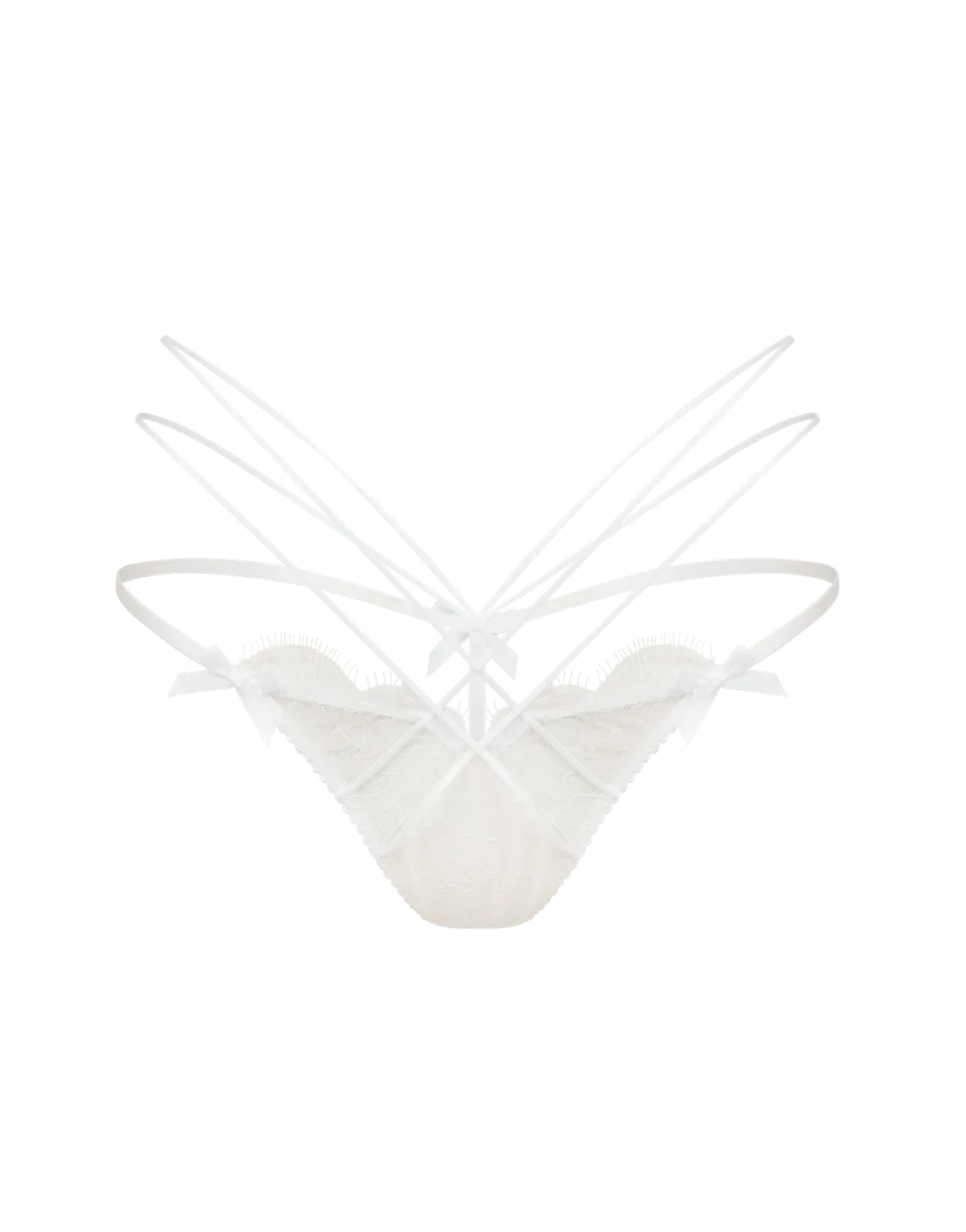Halley Thong White/White | Agent Provocateur