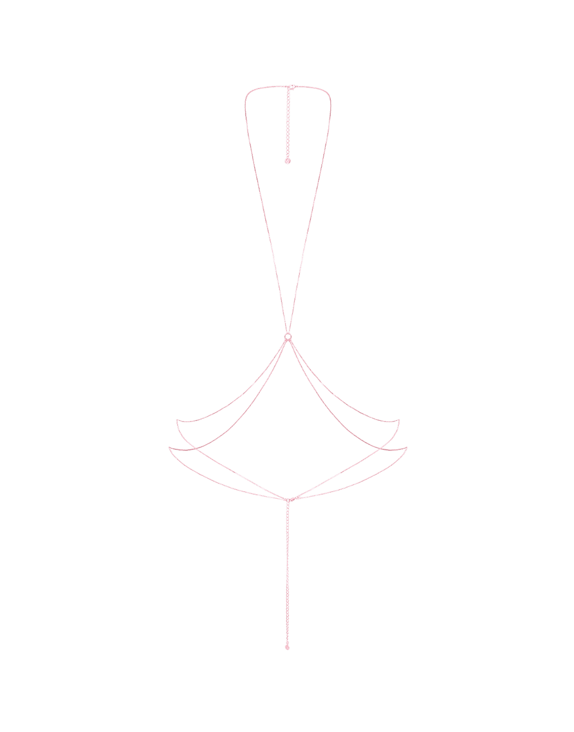 Jessah Bodychain Pink/Clear | Agent Provocateur
