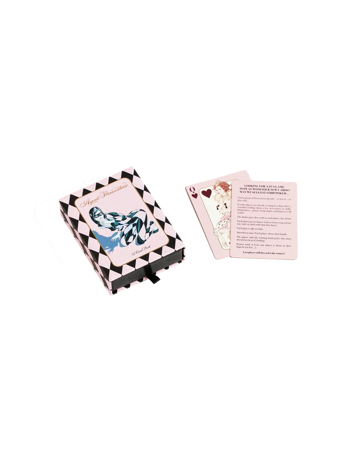 Cards Playing Cards Pink/Black | Agent Provocateur
