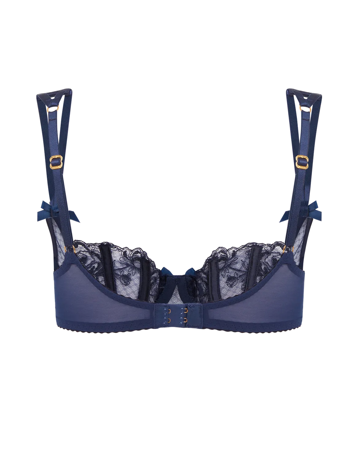 Rosia Balconette Underwired Bra Navy | Agent Provocateur