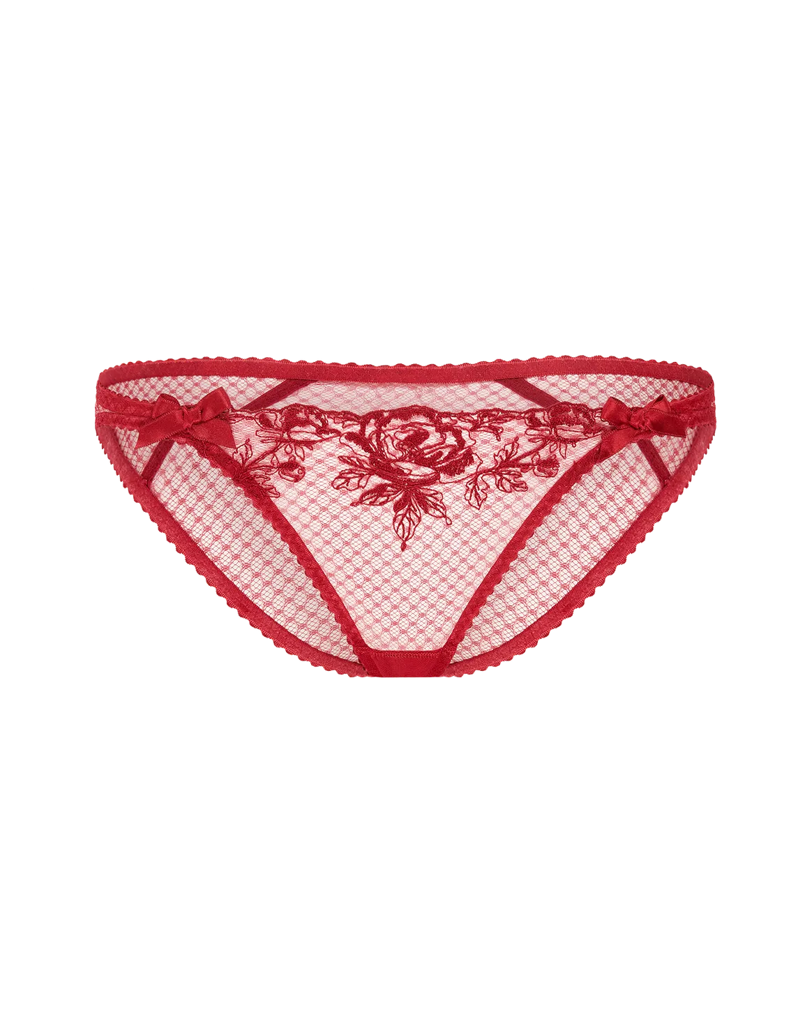 Rosia Full Brief  Burgundy | Agent Provocateur
