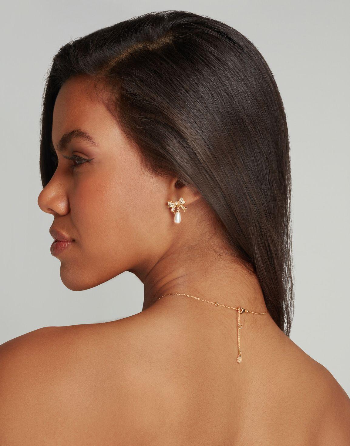 Adrina Earrings Gold/Gold | Agent Provocateur