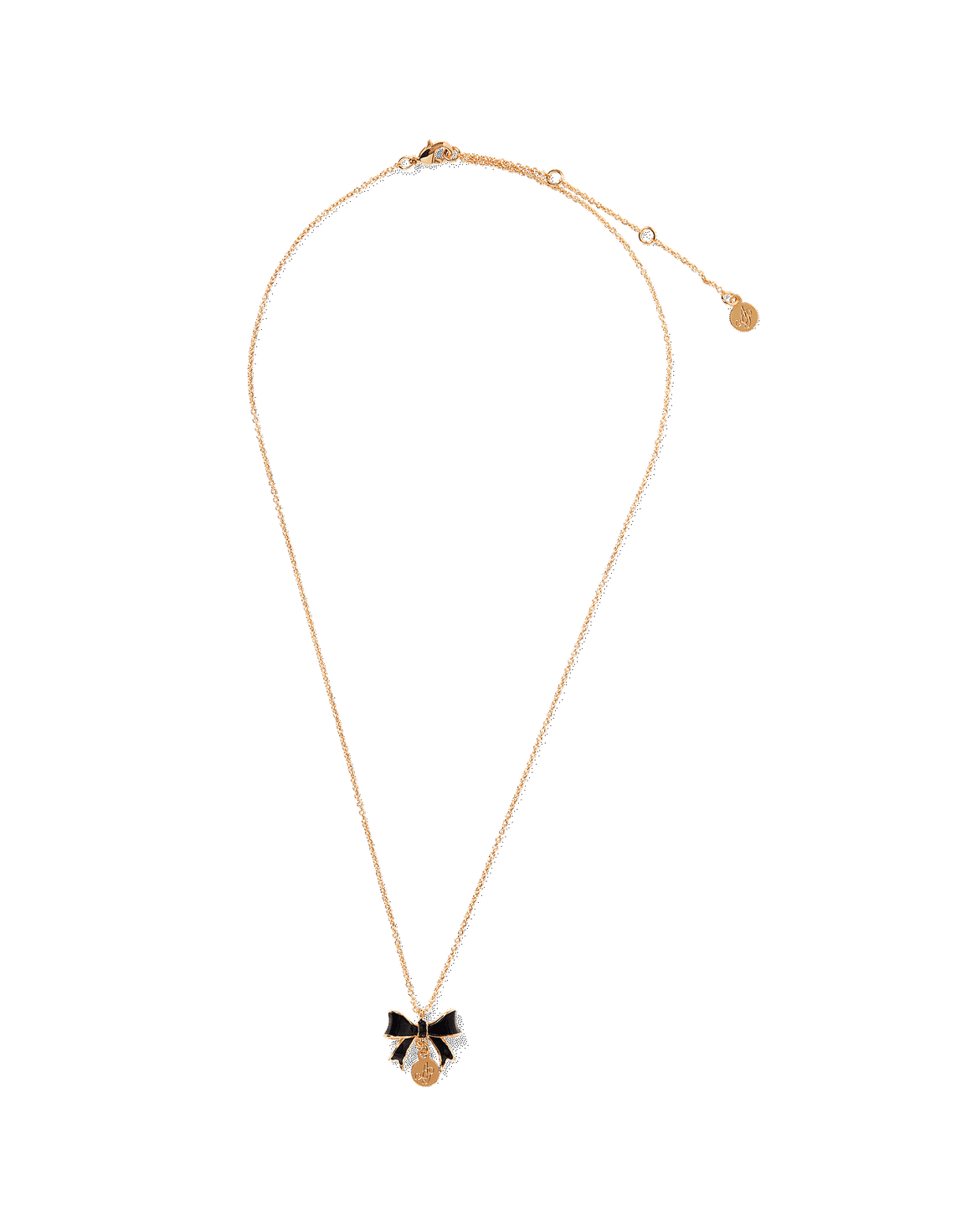 Adley Necklace Gold/Black | Agent Provocateur