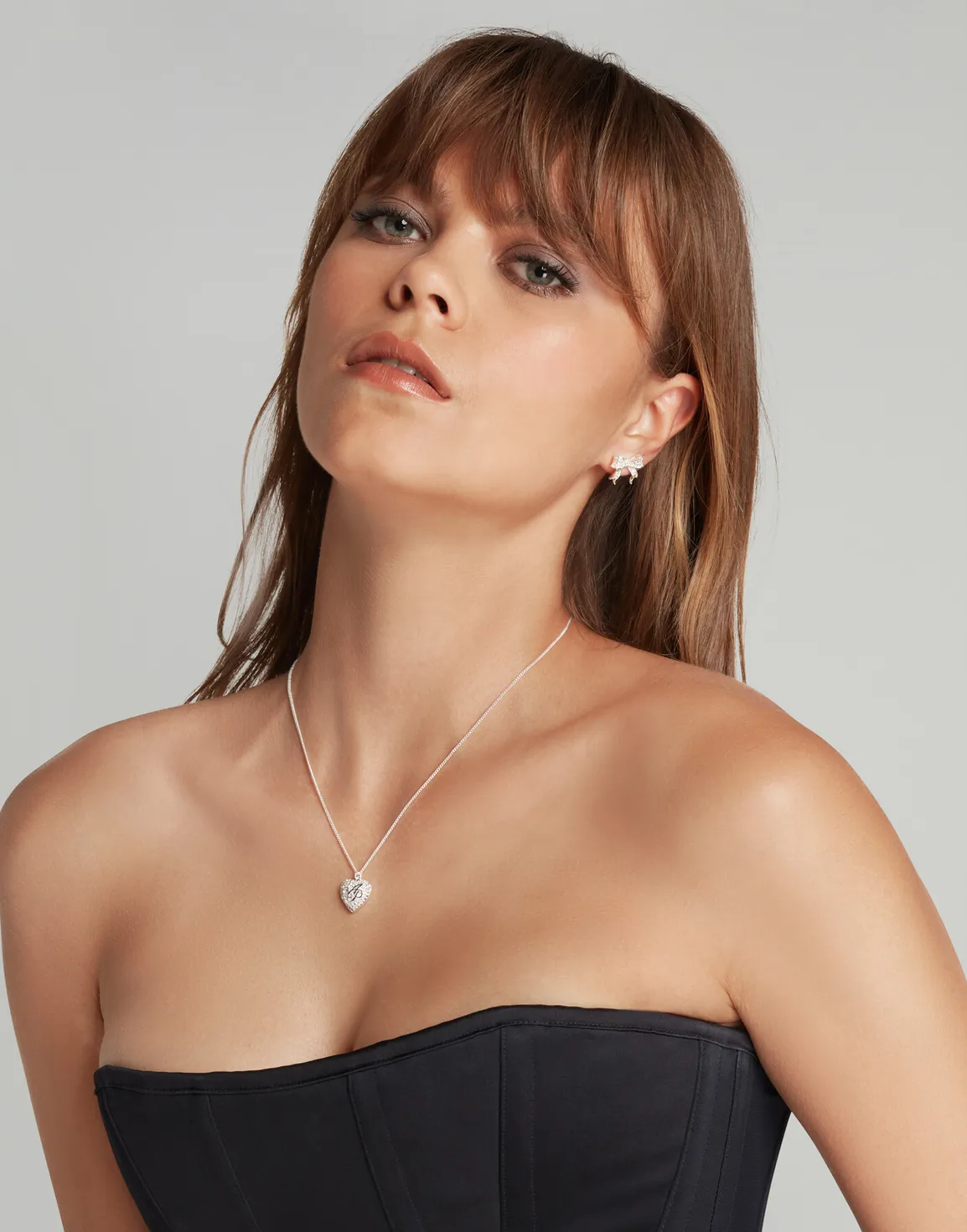 Ari Necklace Silver/Silver | Agent Provocateur